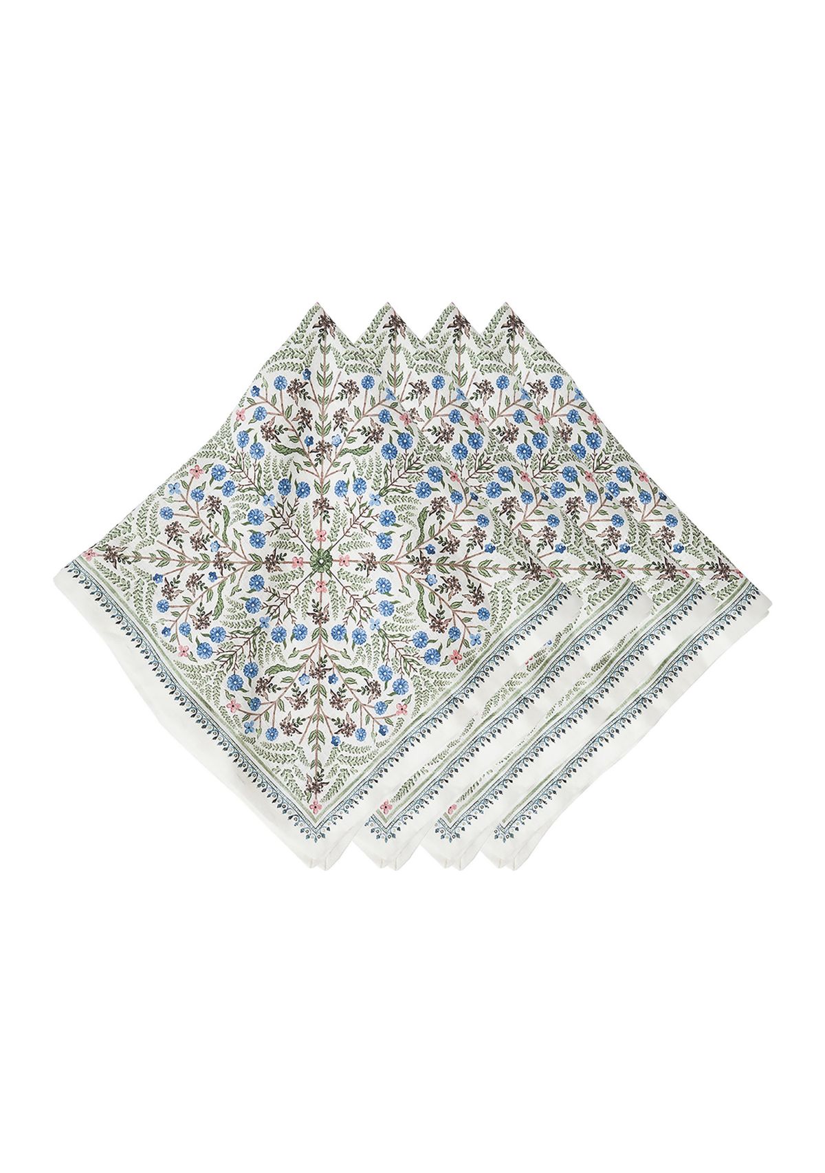 Set of 4 Chambray Villa Seville Napkins