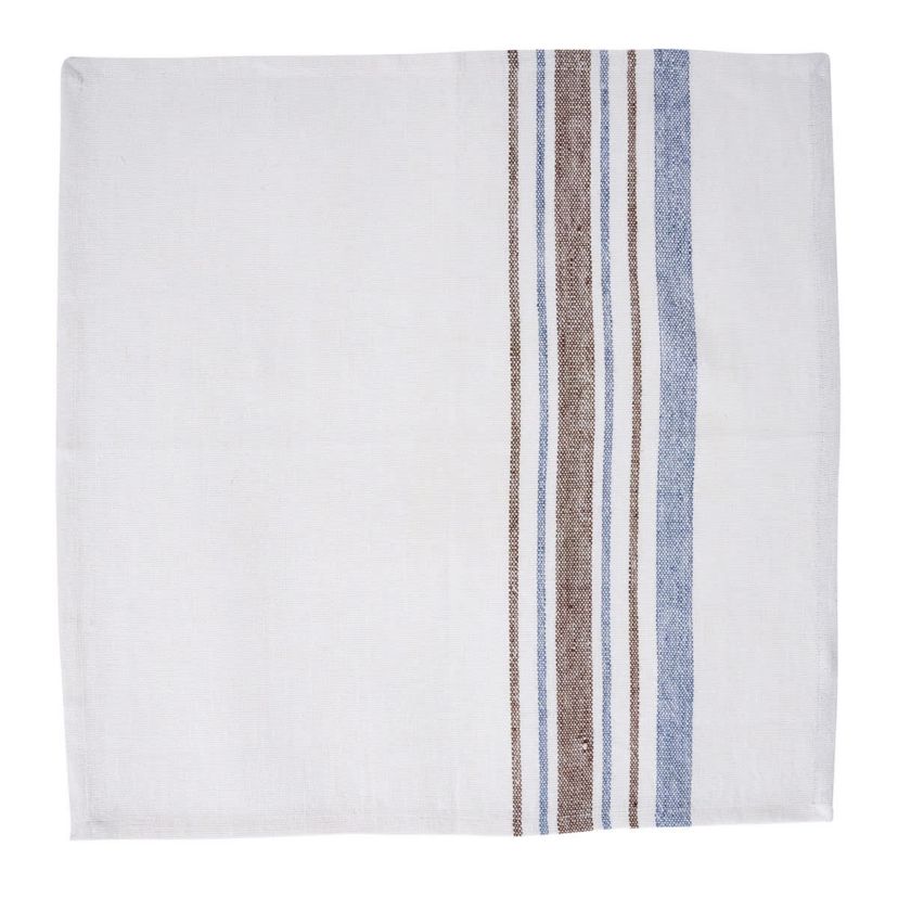 Danish Stripe Napkin Set/4 - Taupe