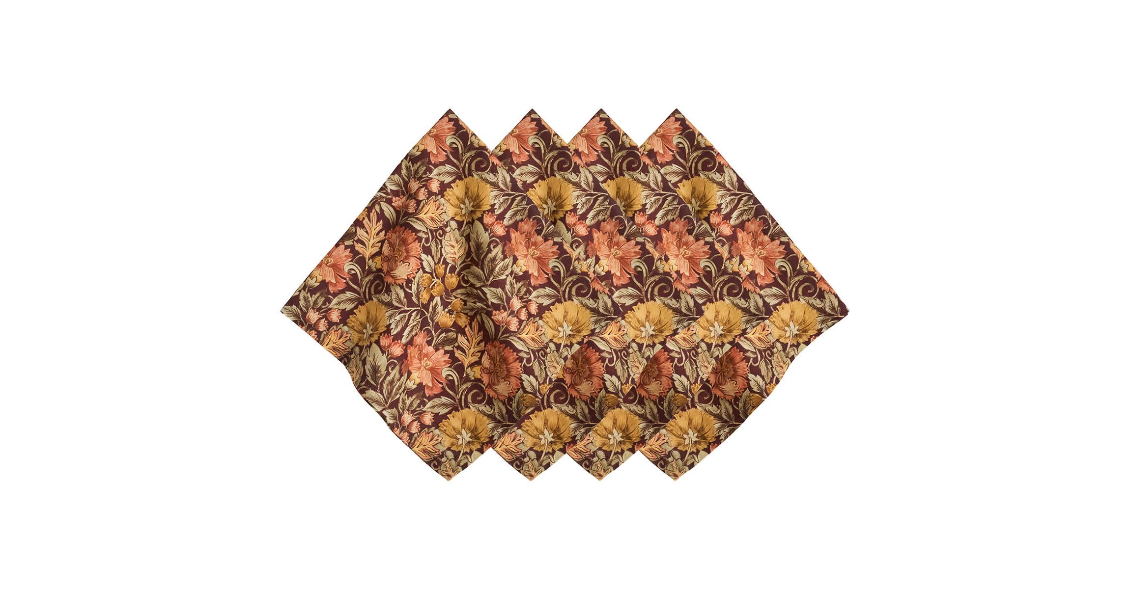 Willa Napkin Set/4 - Amber