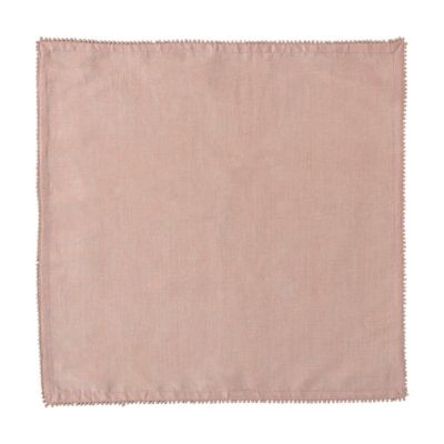 Berry Trim Blush Napkin