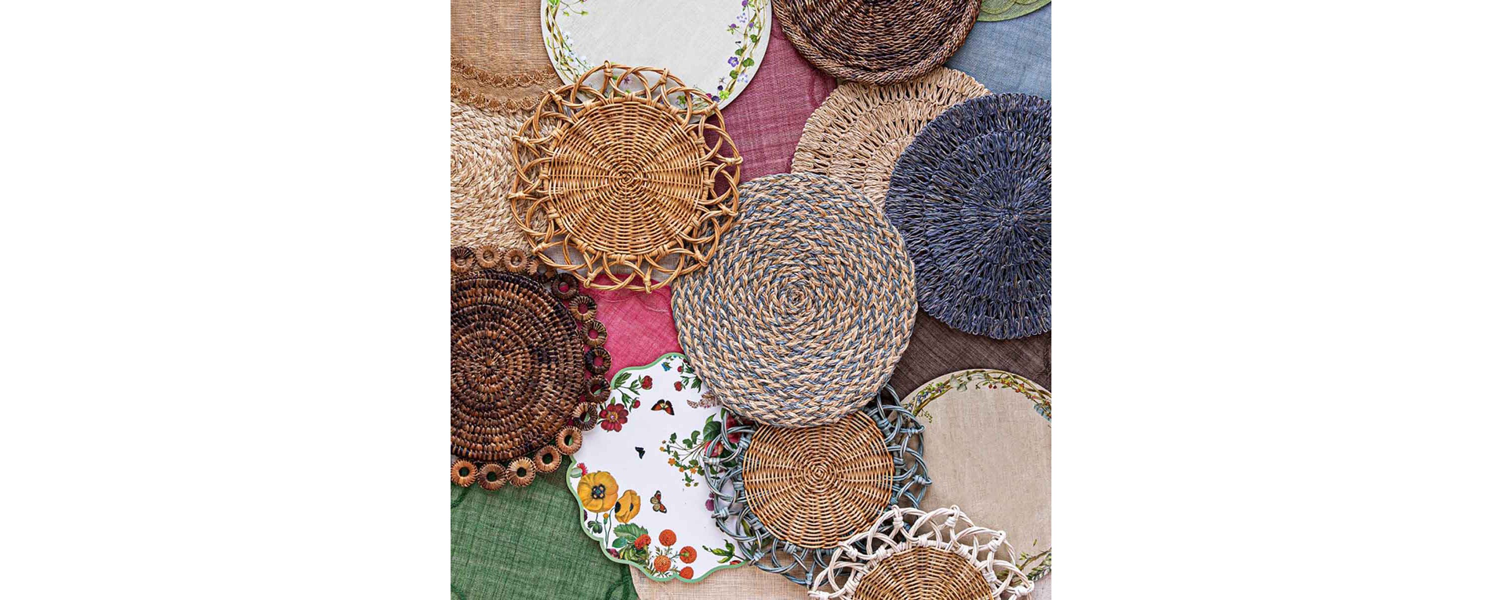 Tuileries Garden Placemat - Basil