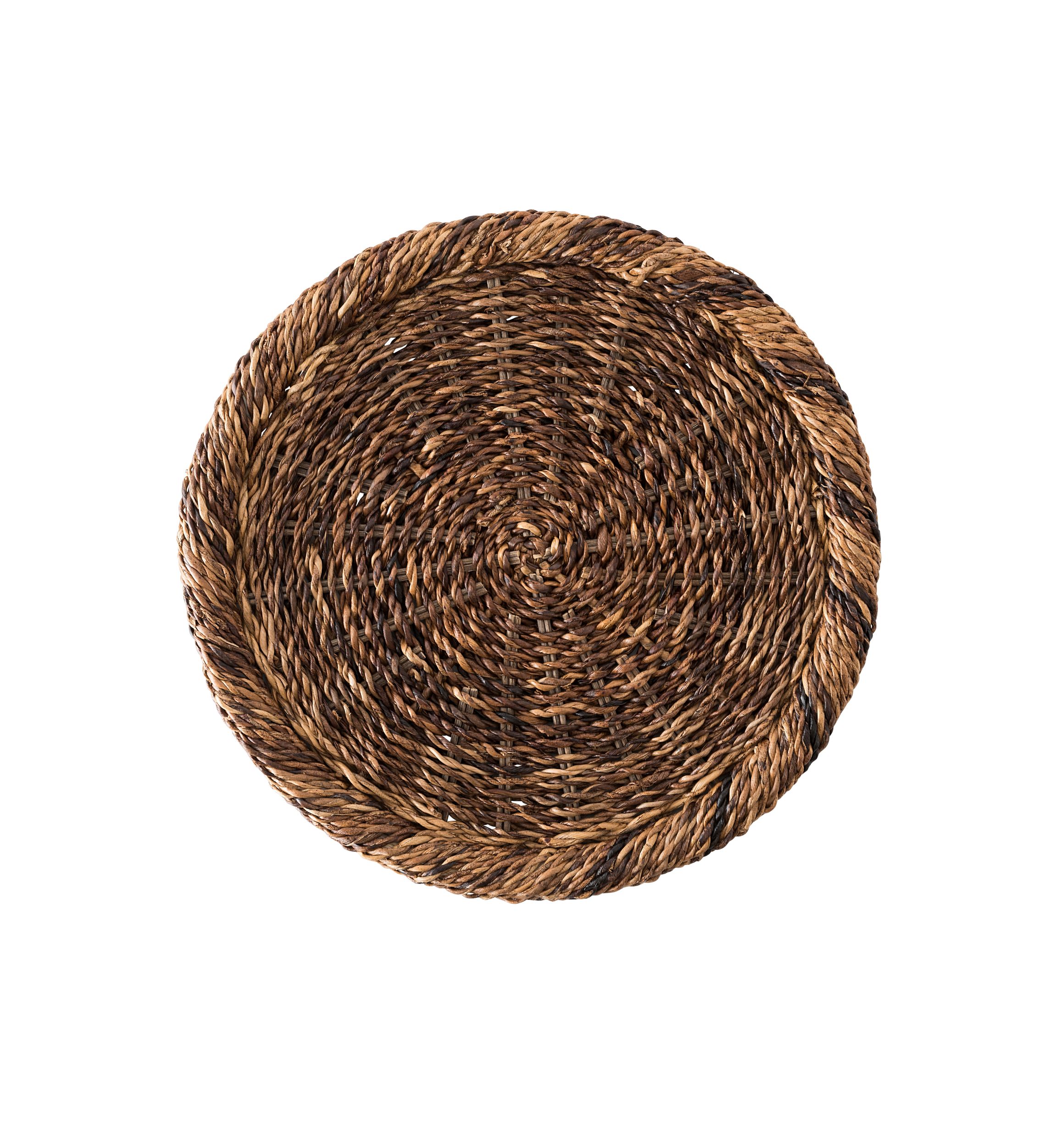 Rustic Rope Natural Charger