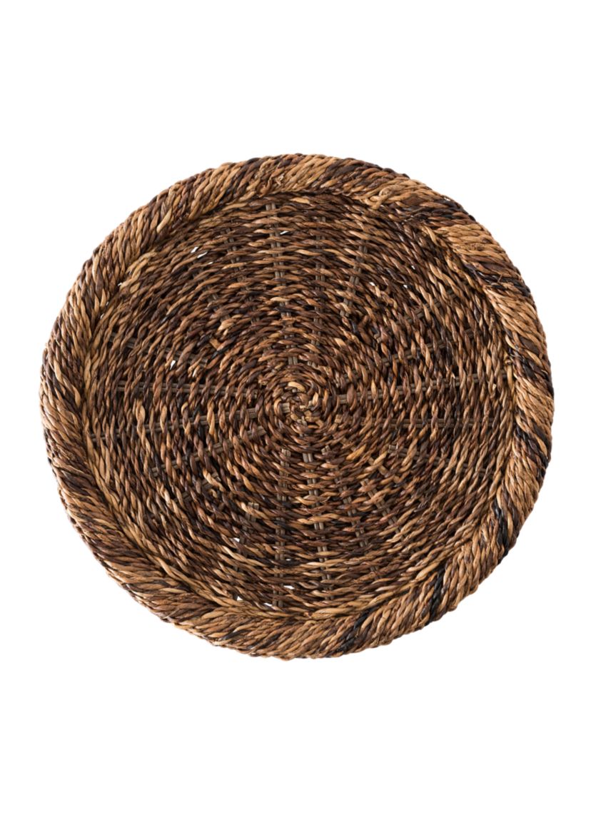 Rustic Rope Natural Charger