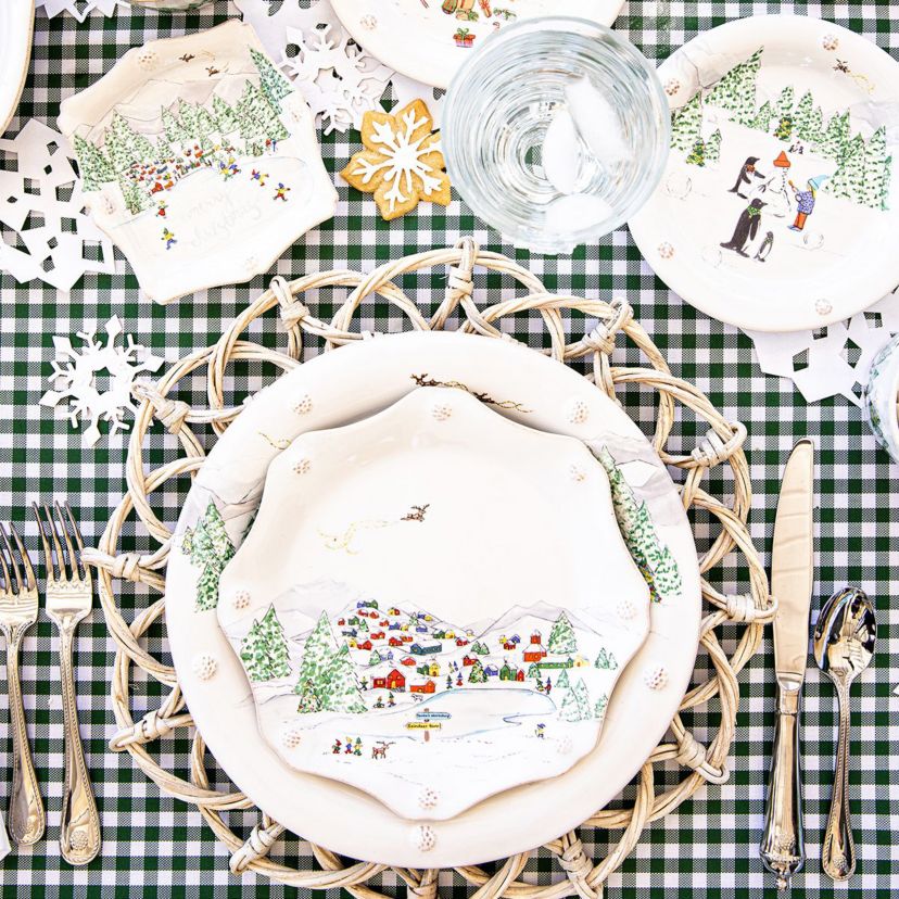 Provence Rattan Placemat - Whitewash