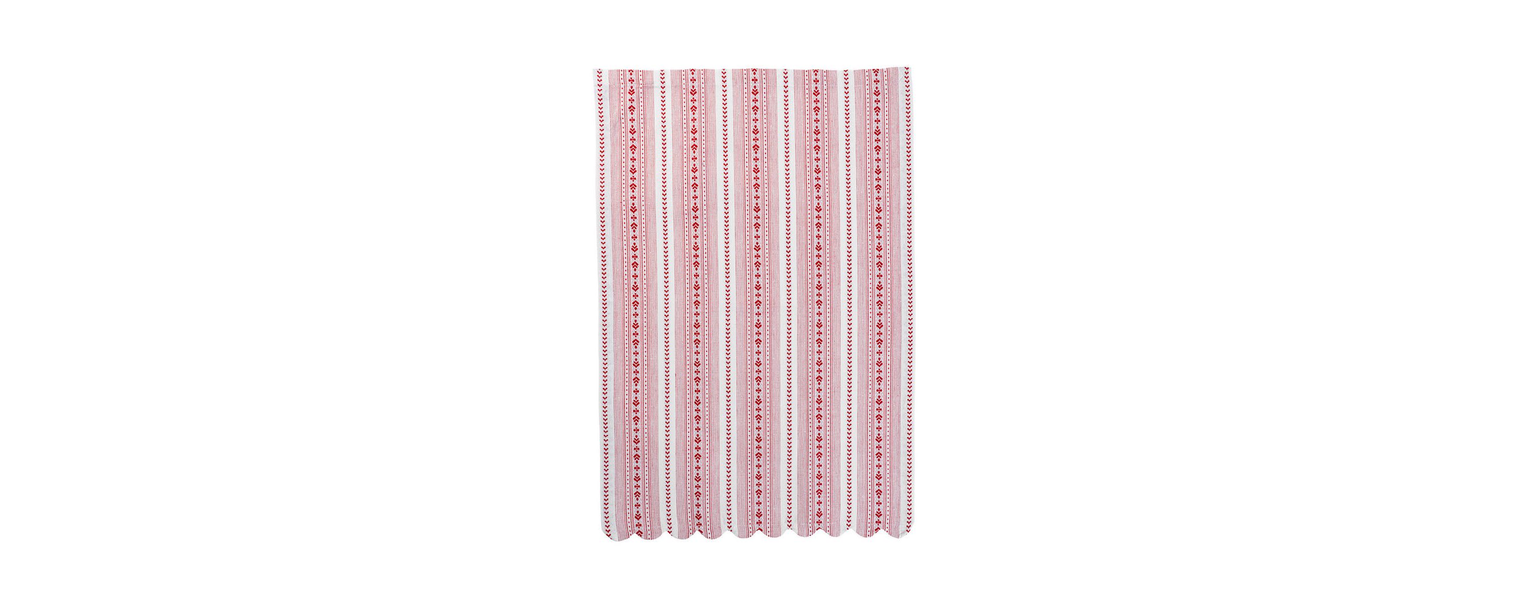 Villa Stripe Kitchen Towel Set/2 - Red