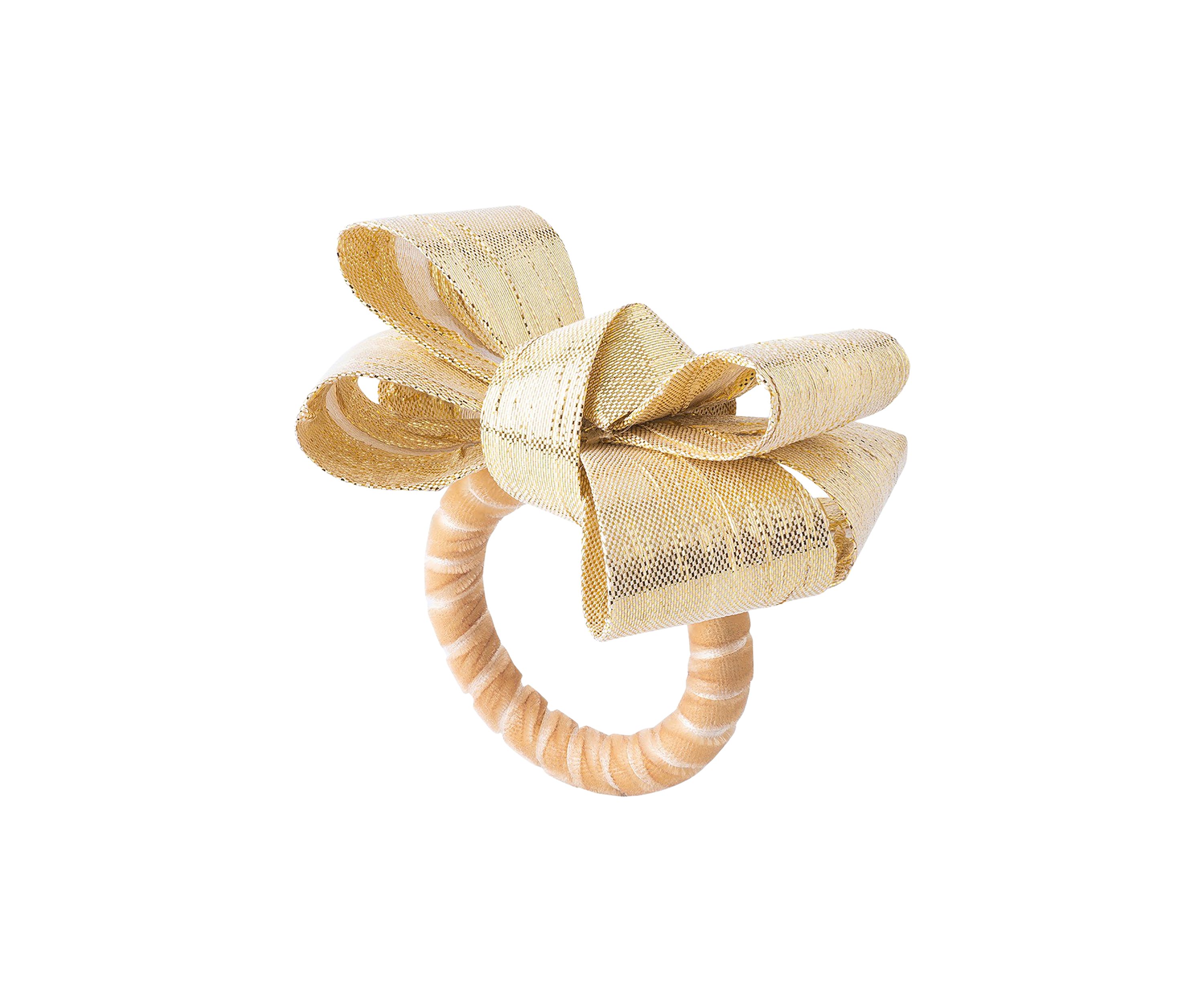 Tuxedo Gold Napkin Ring