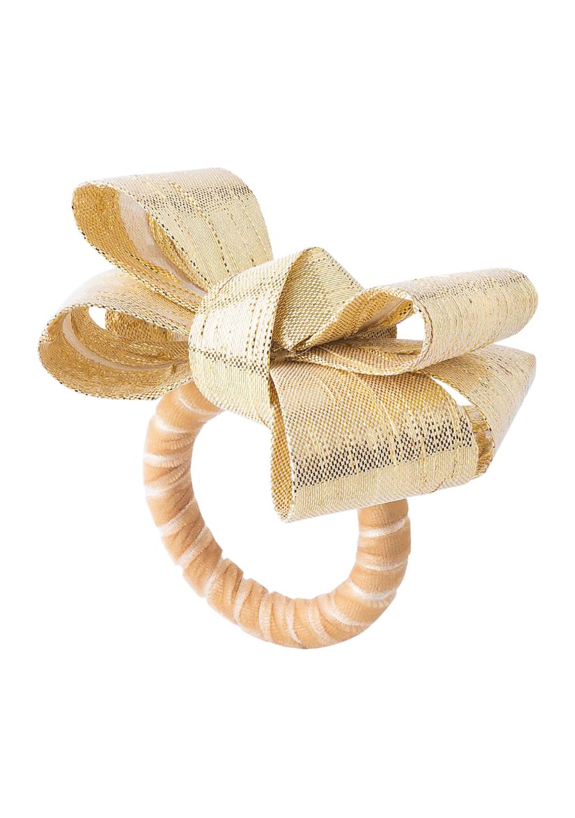 Tuxedo Gold Napkin Ring