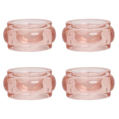 Juliska Provence Napkin Ring Set/4 - Blush