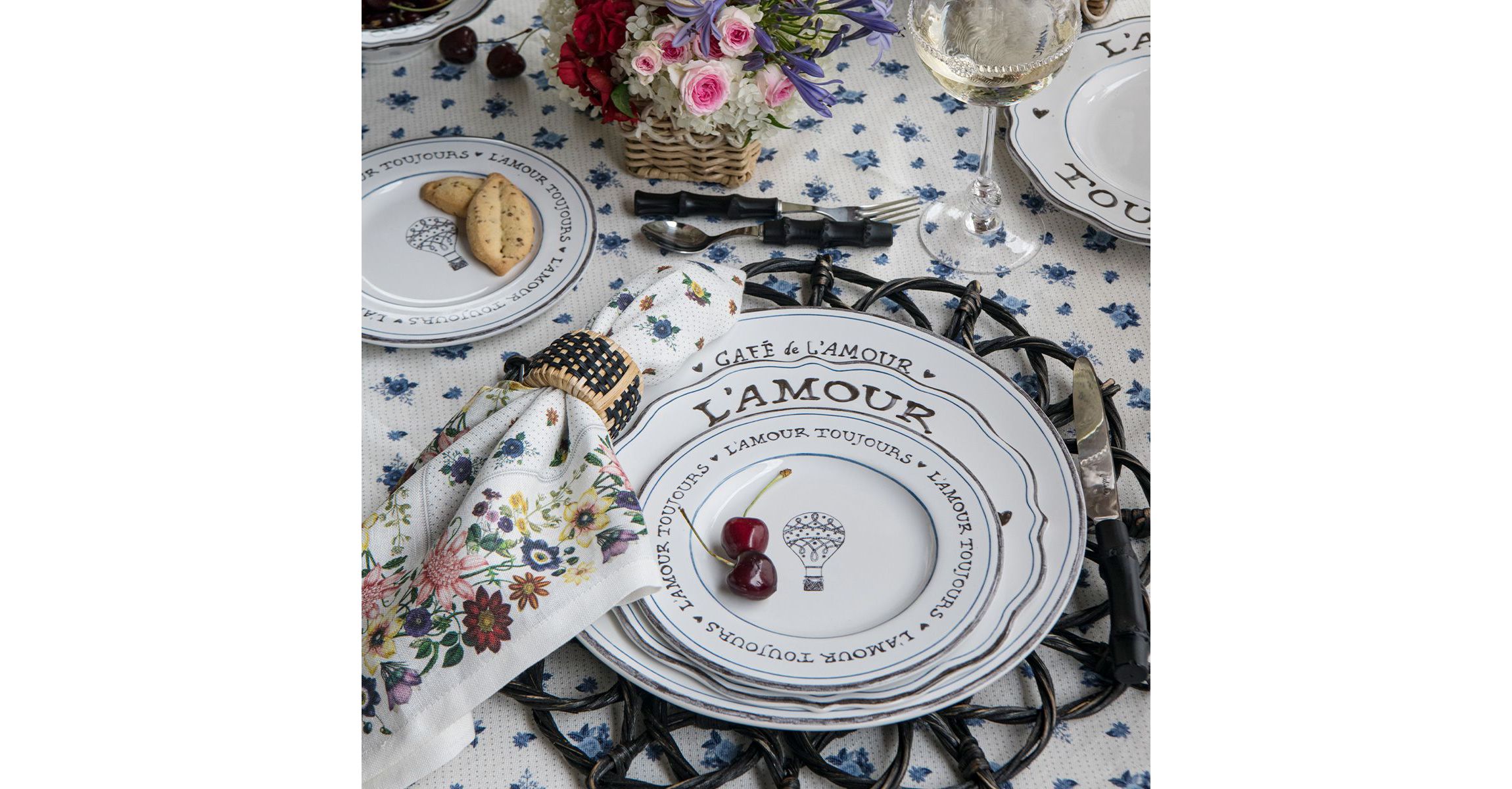 LAmour Toujours Side/Cocktail Plate