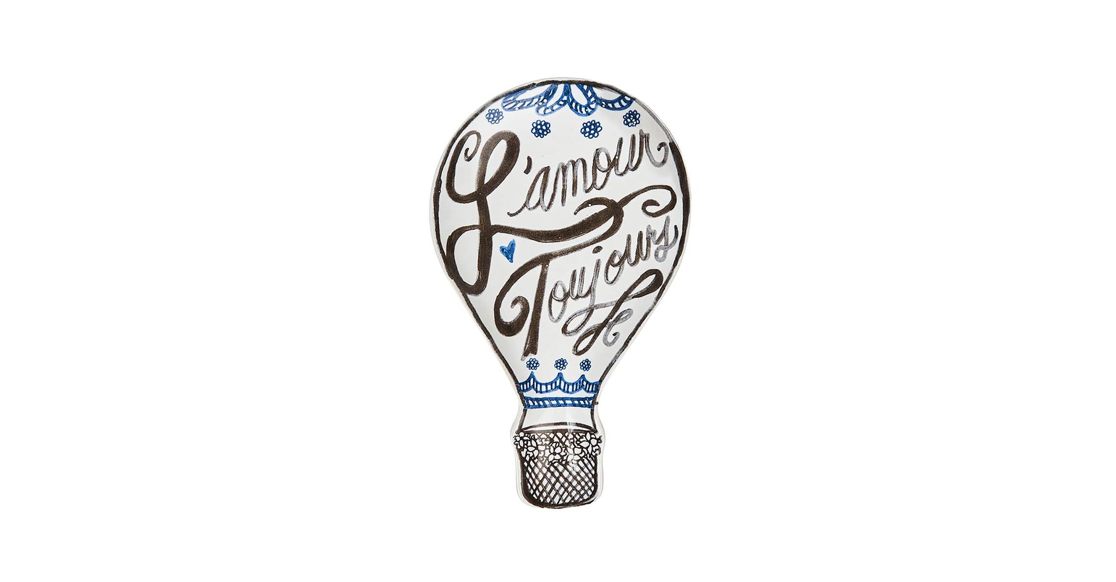 LAmour Toujours 6" Hot Air Balloon Tray