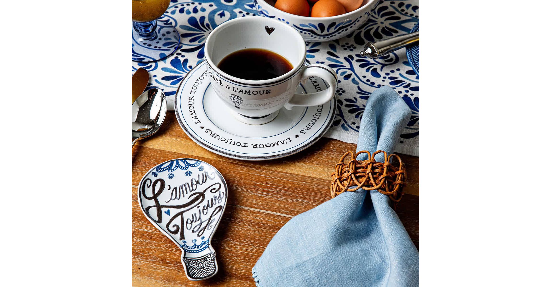 LAmour Toujours 6" Hot Air Balloon Tray
