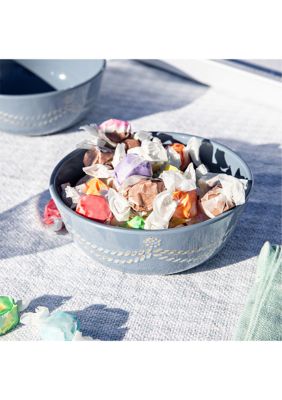 Berry & Thread Chambray Melamine Cereal/Ice Cream Bowl