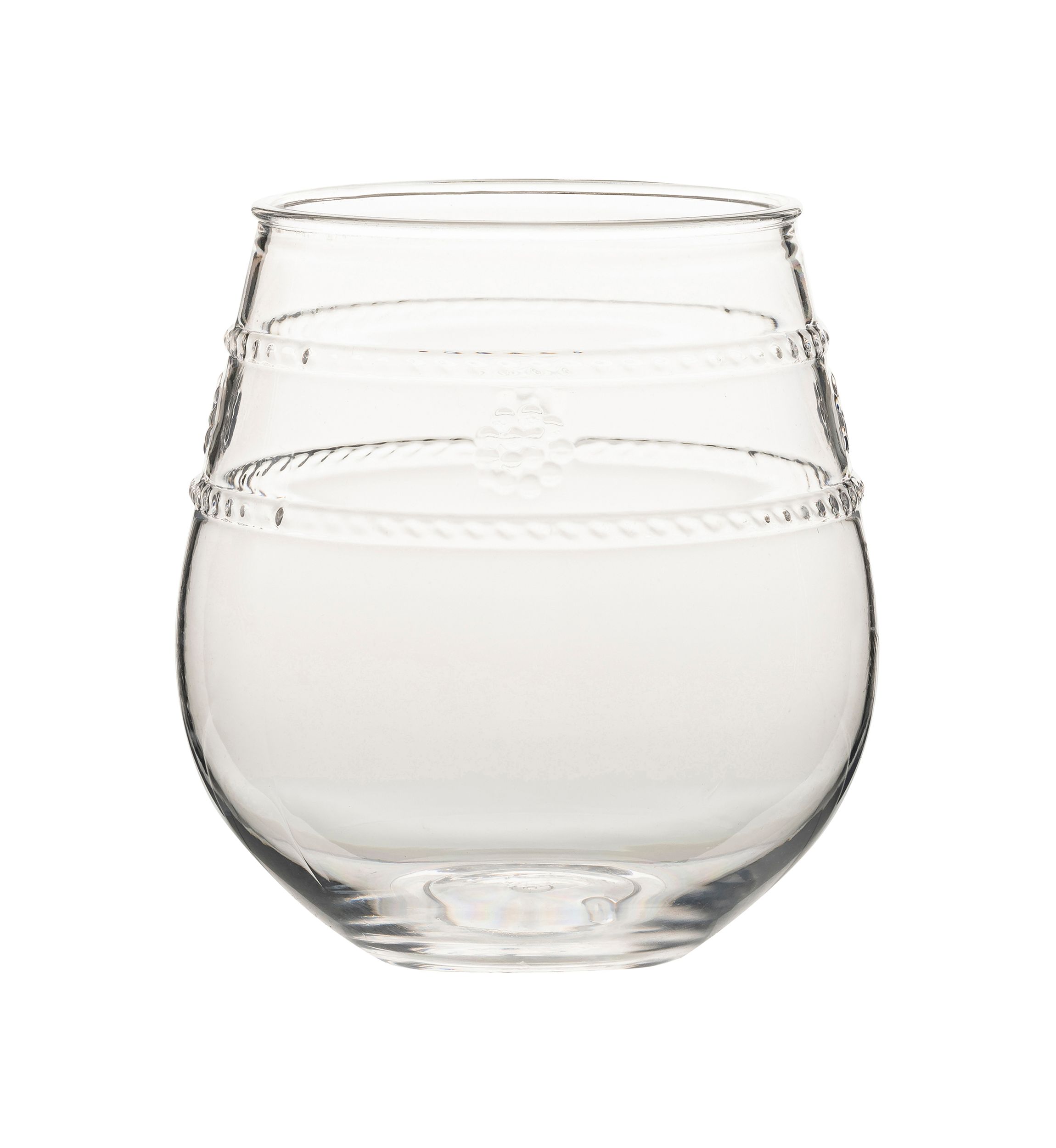 Isabella Acrylic Stemless Wine Glass