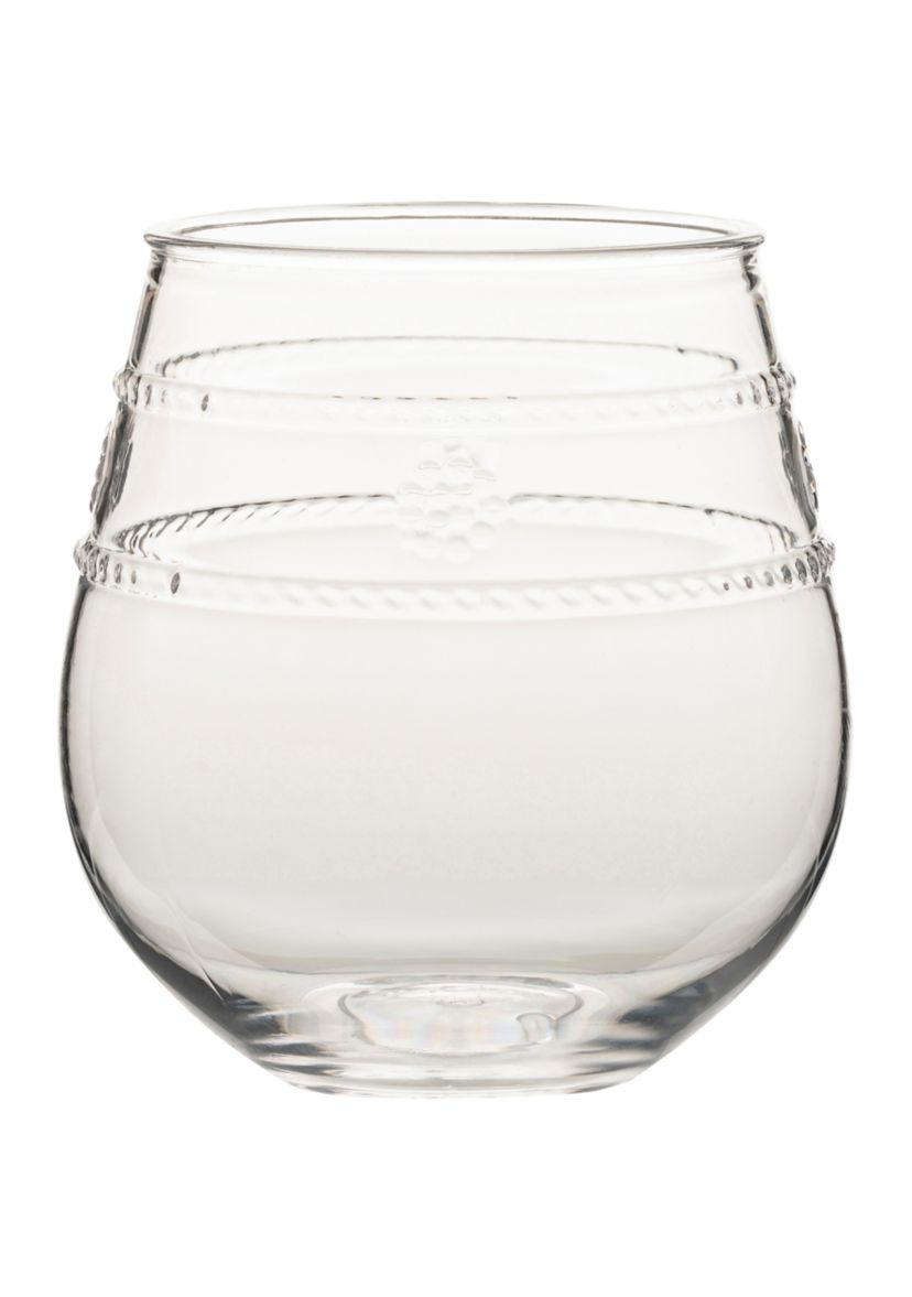 Isabella Acrylic Stemless Wine Glass