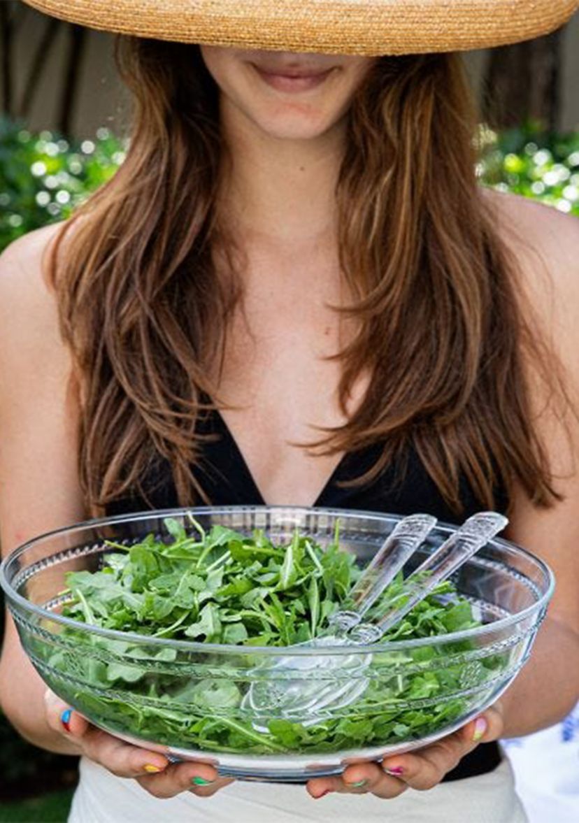 Isabella Acrylic Salad Servers