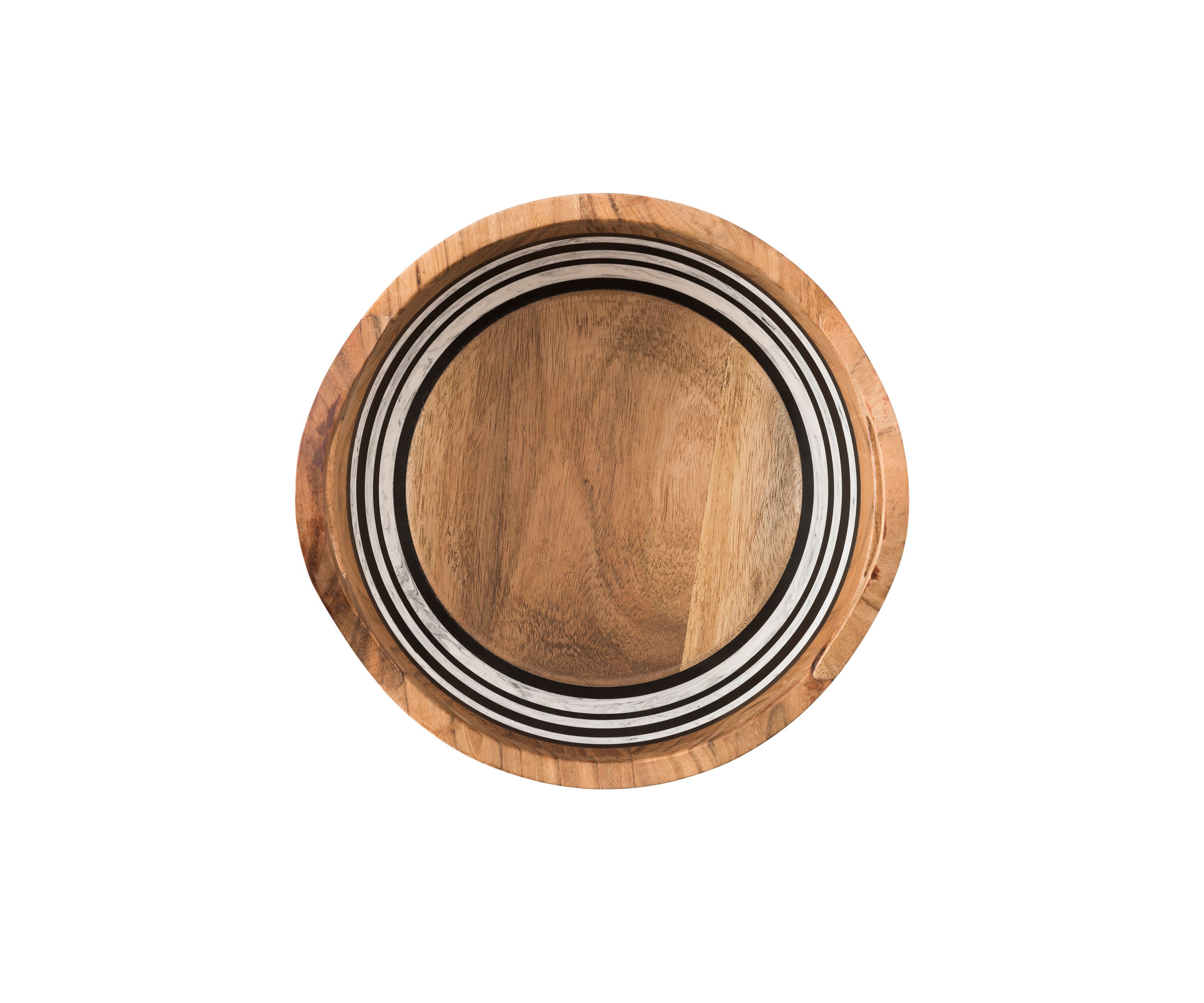 Stonewood Stripe Round Serving Bowl