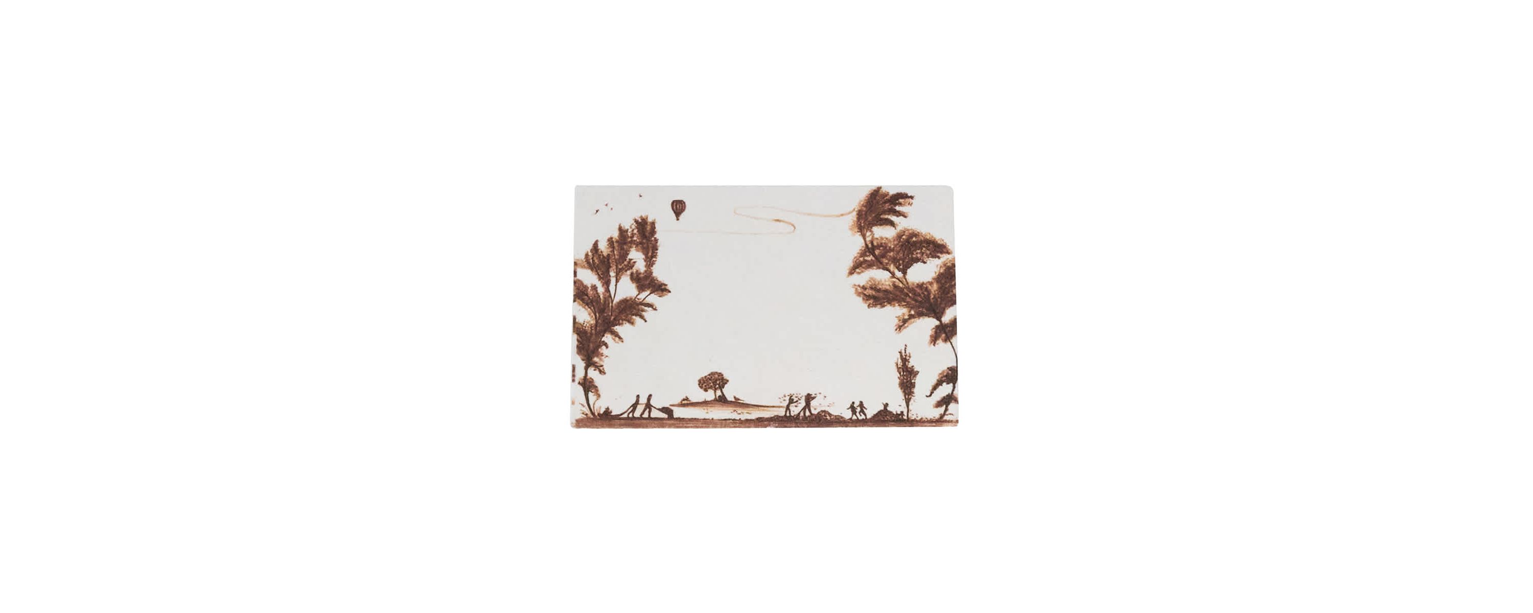 Country Estate Harvest Place Card Set/12 - Sepia
