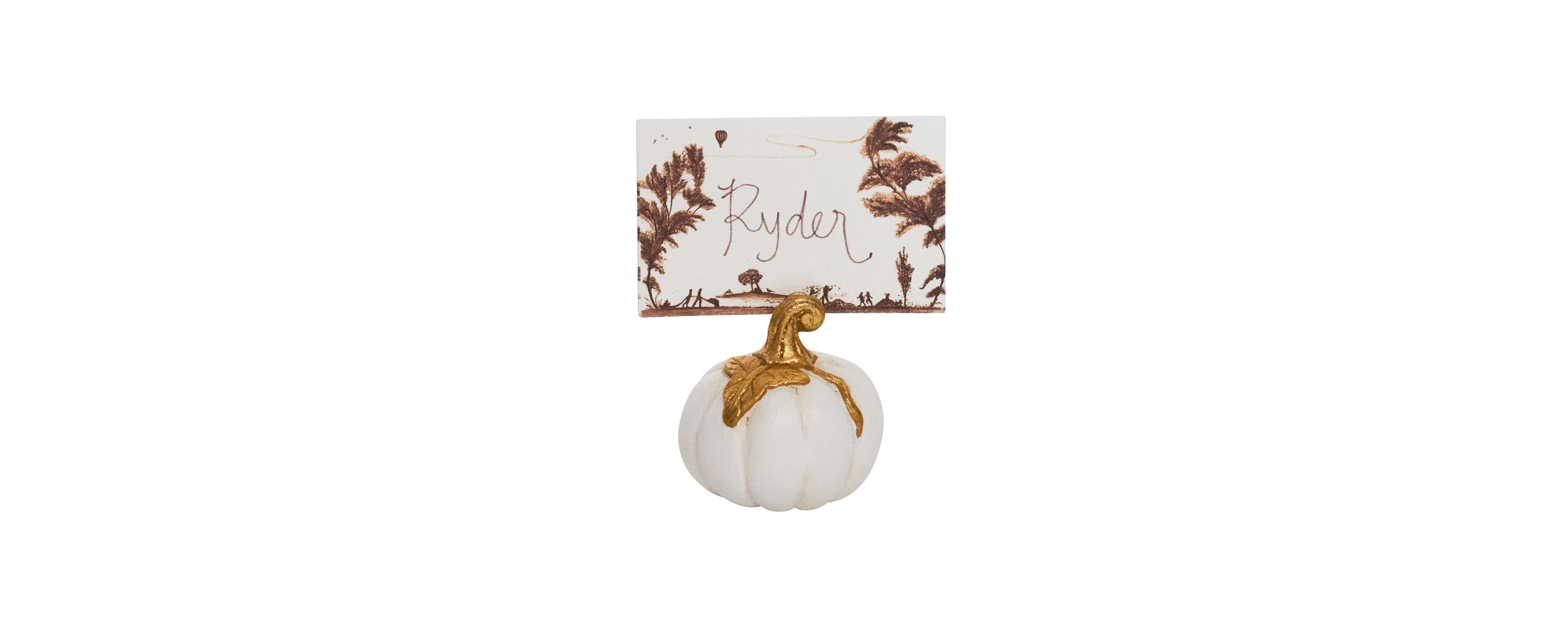 Country Estate Harvest Place Card Set/12 - Sepia