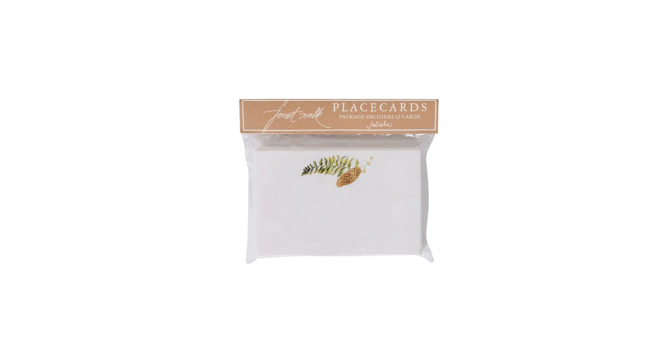 Forest Walk Place Card Assorted Set/12 - Multi