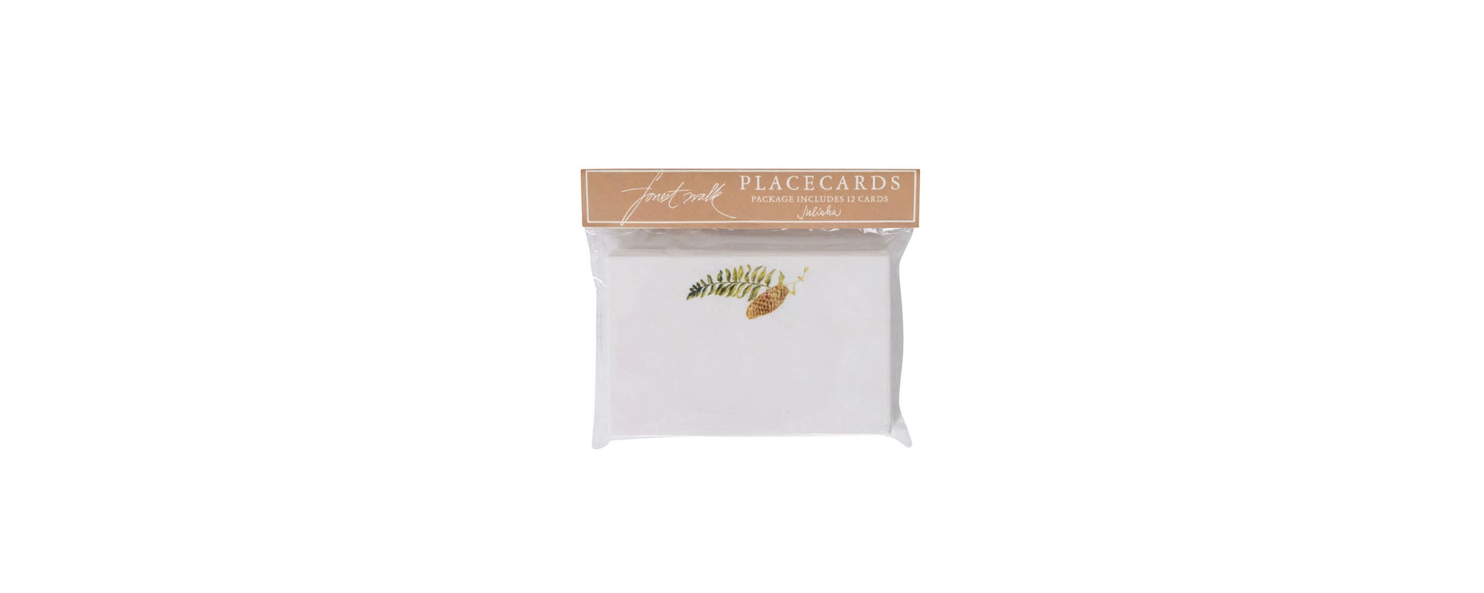 Forest Walk Place Card Assorted Set/12 - Multi
