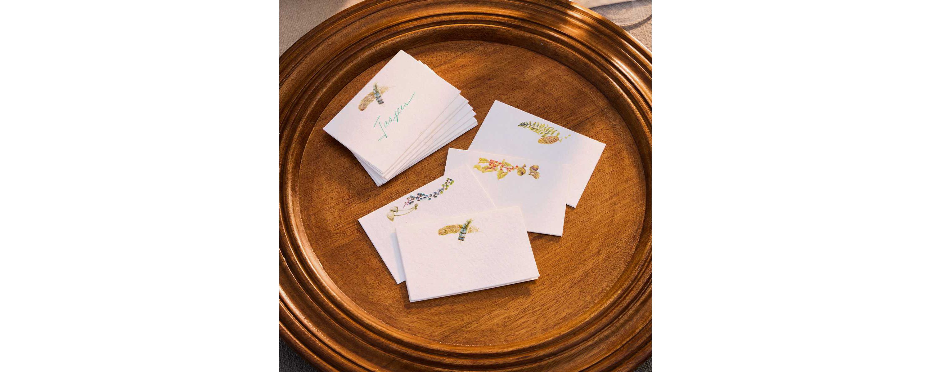 Forest Walk Place Card Assorted Set/12 - Multi