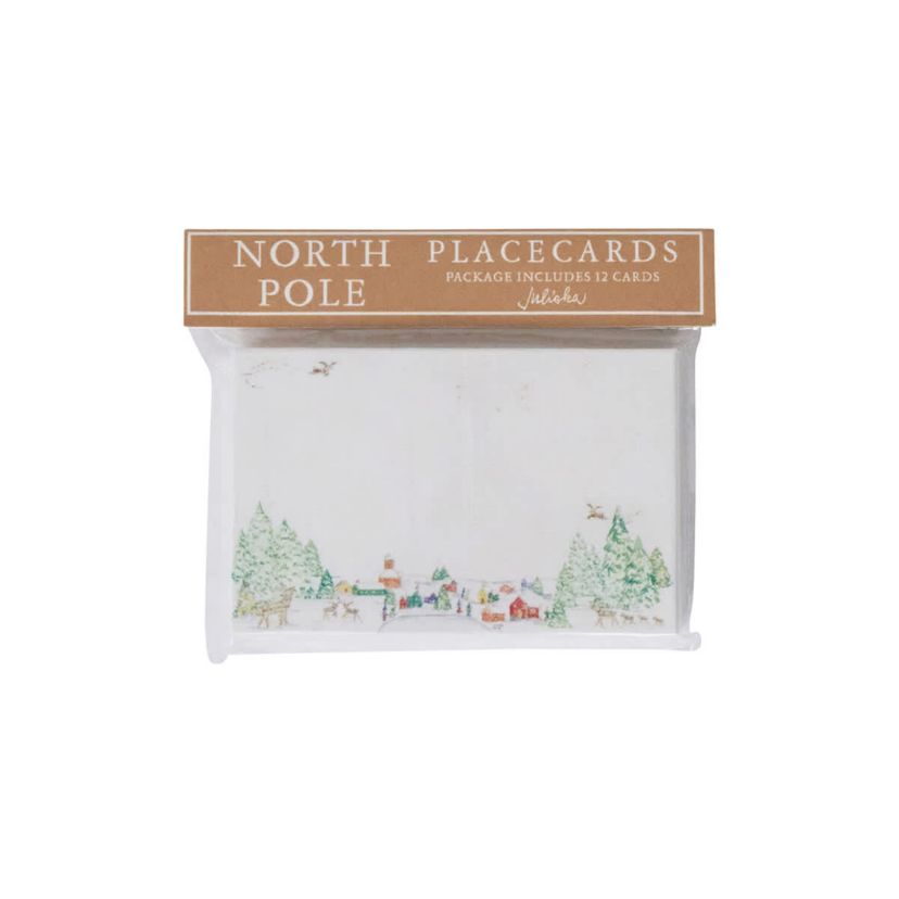 Berry & Thread North Pole Place Card Set/12