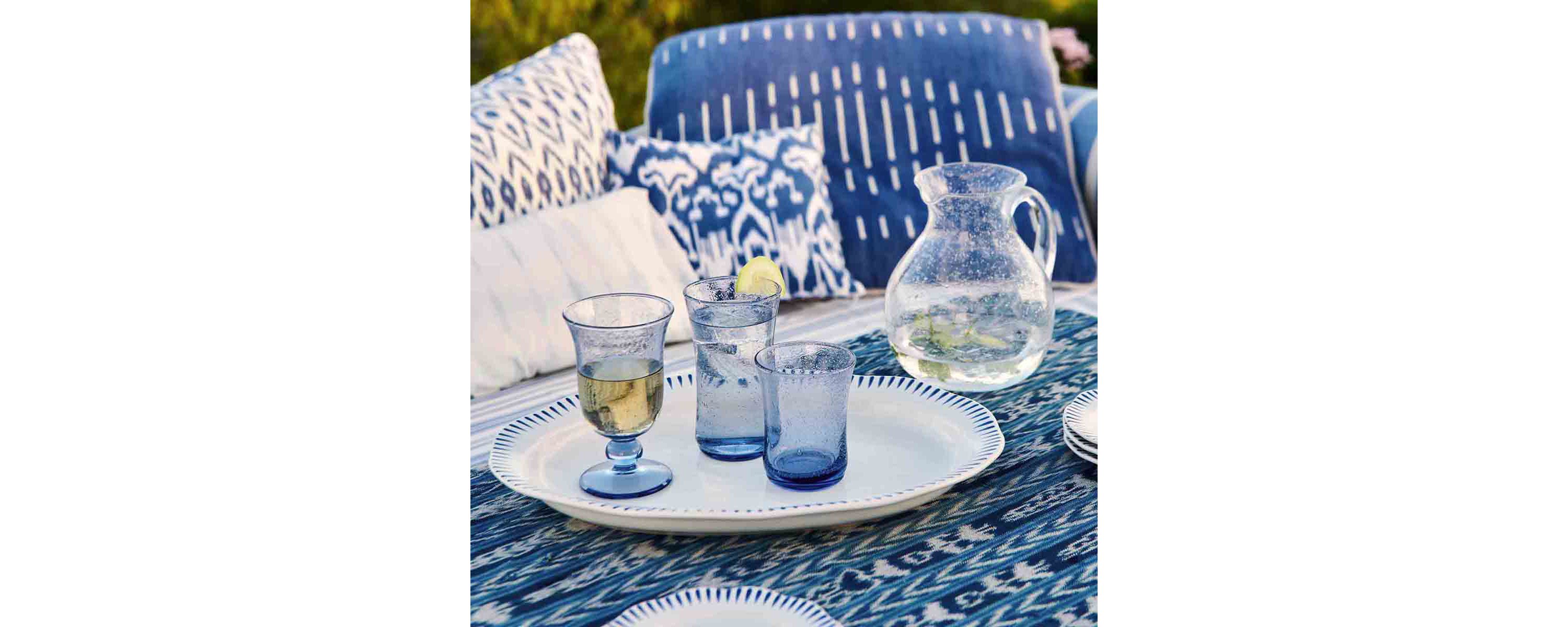 Provence Goblet - Chambray