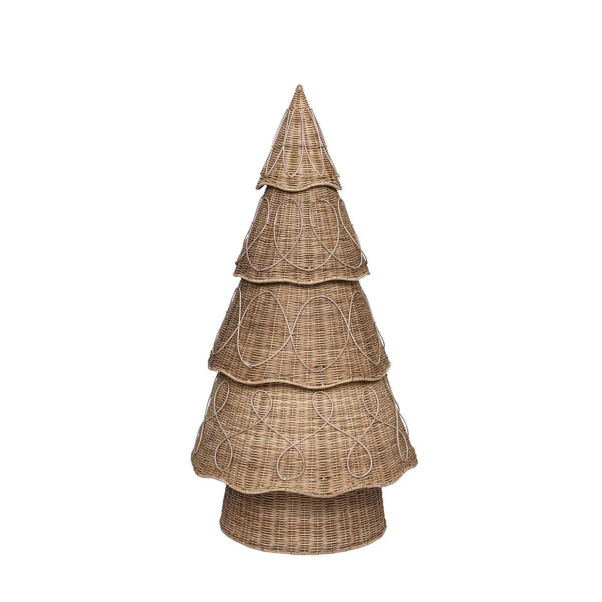 Provence Rattan 4 Tree - Whitewash