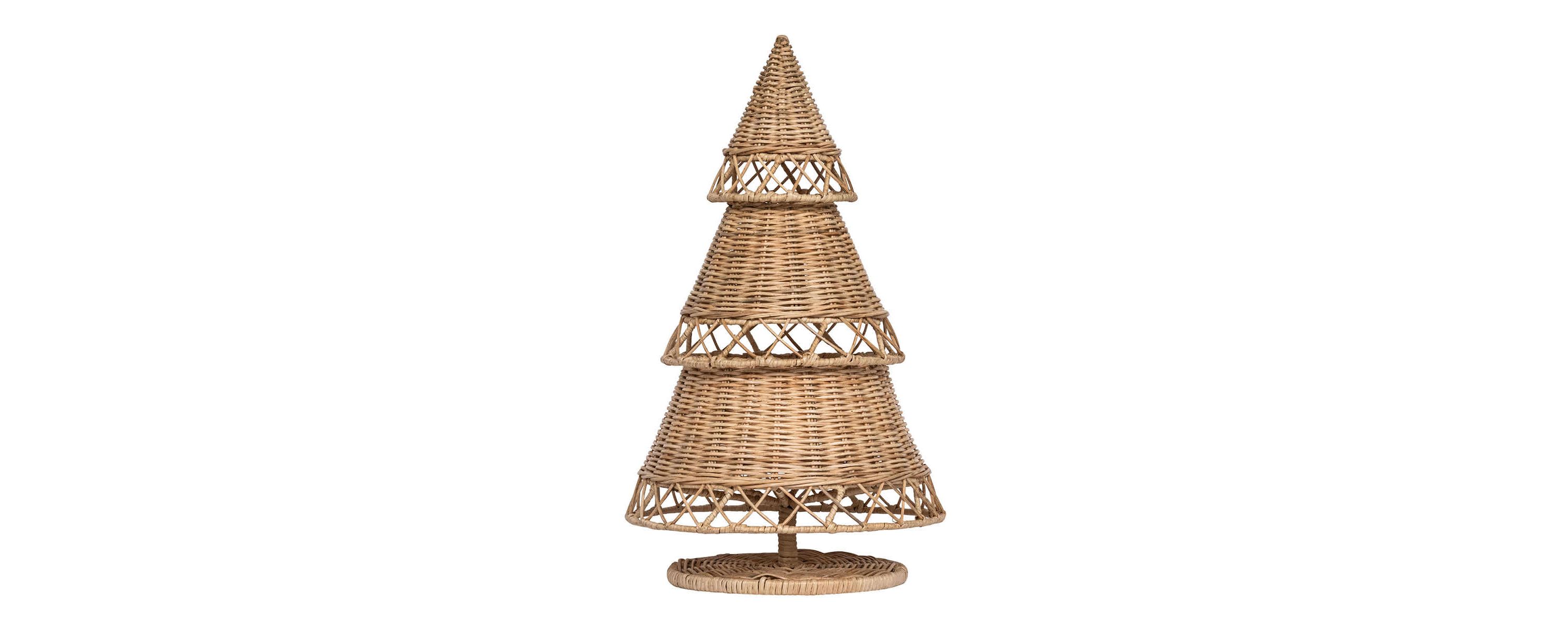 Provence Rattan 24" Tree - Whitewash
