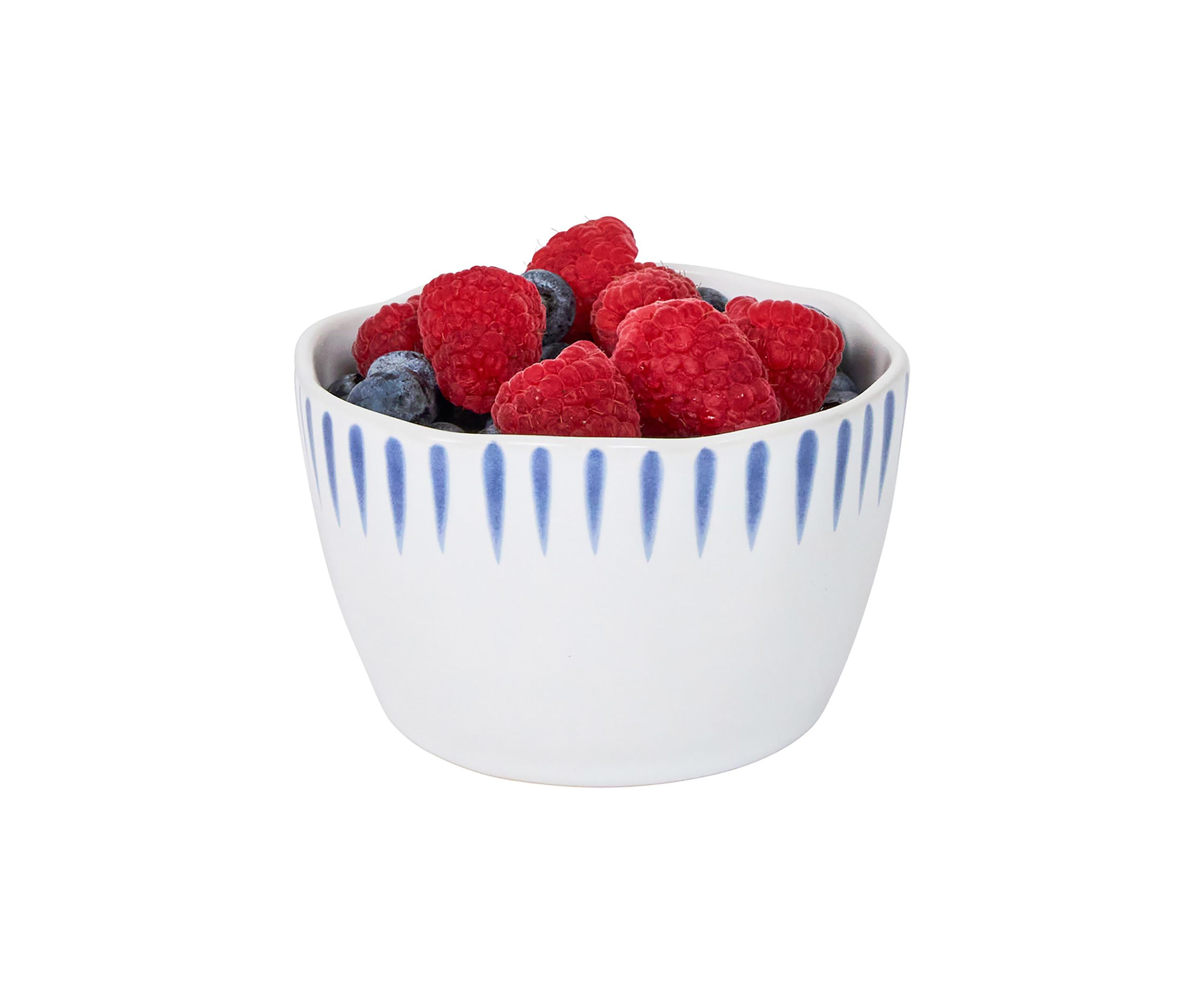 Sitio Stripe Ramekin - Delft Blue