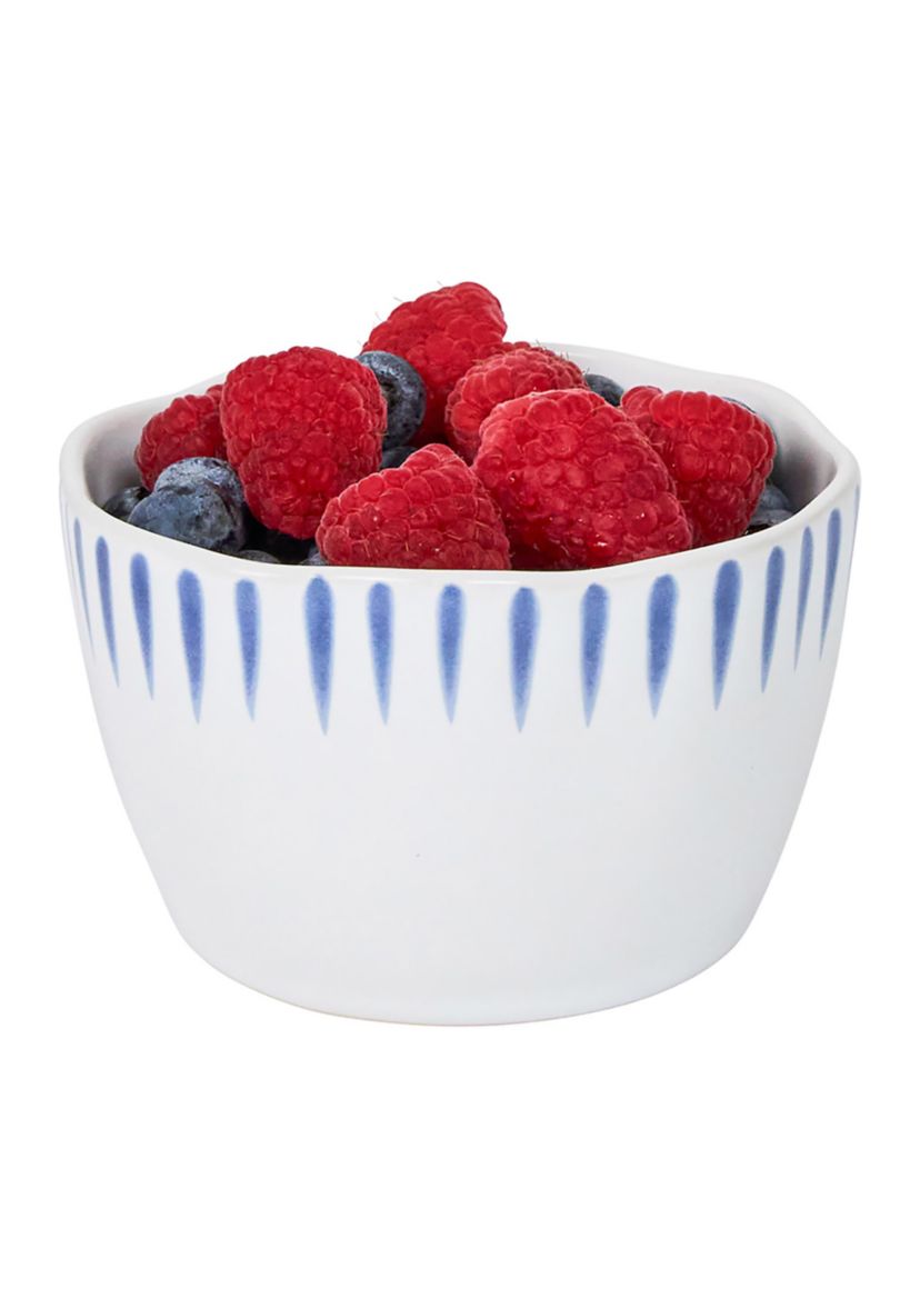 Sitio Stripe Ramekin - Delft Blue