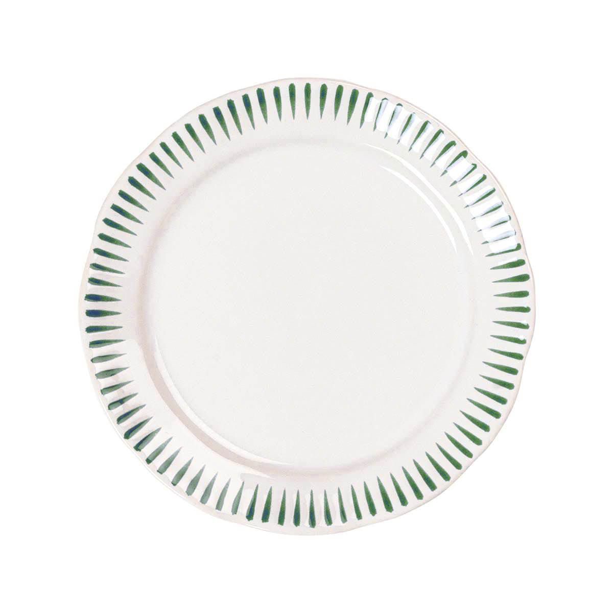 Sitio Stripe 16pc Place Setting - Basil