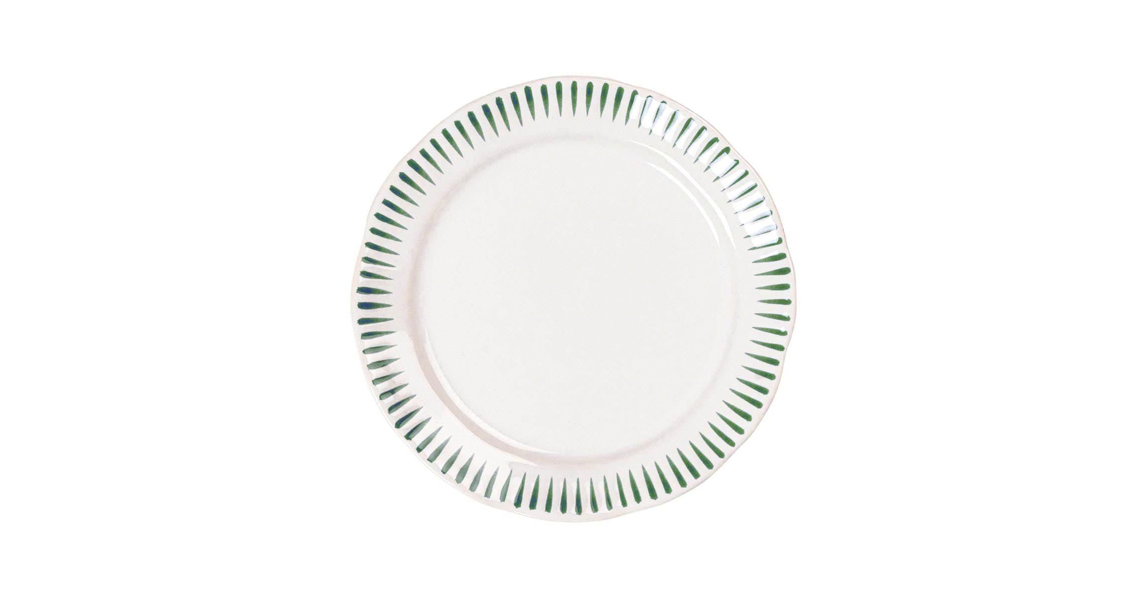 Sitio Stripe 4pc Place Setting - Basil
