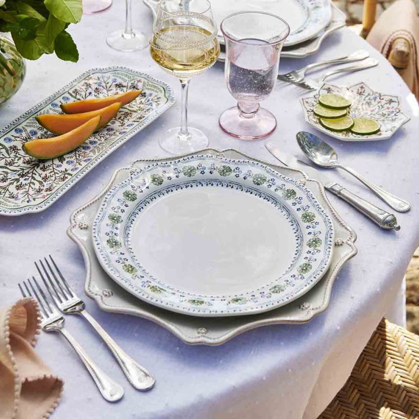 Villa Seville Dinner Plate - Chambray