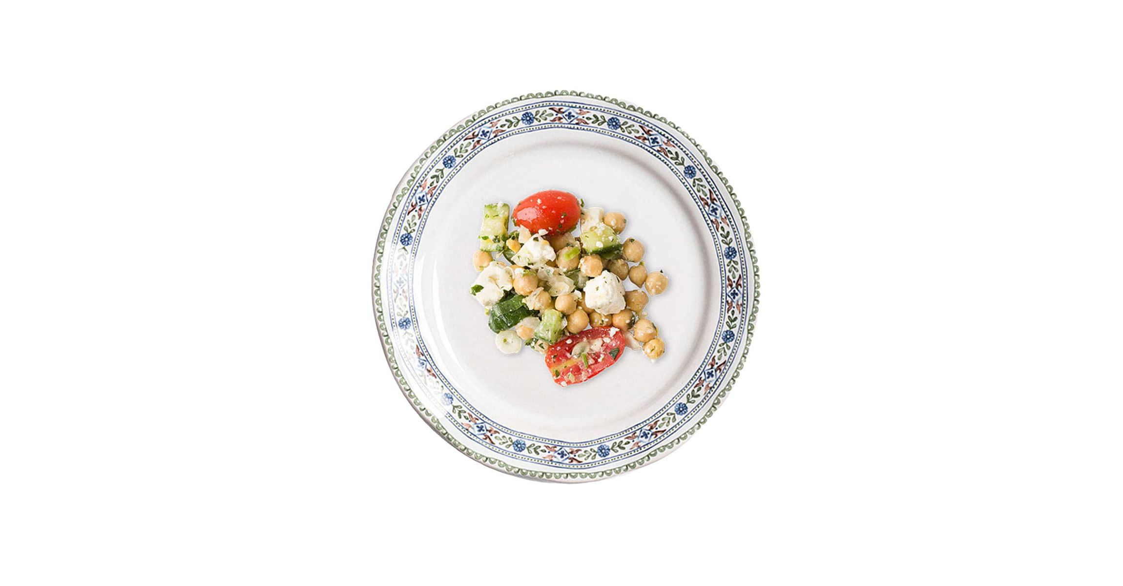 Villa Seville Dessert/Salad Plate - Chambray