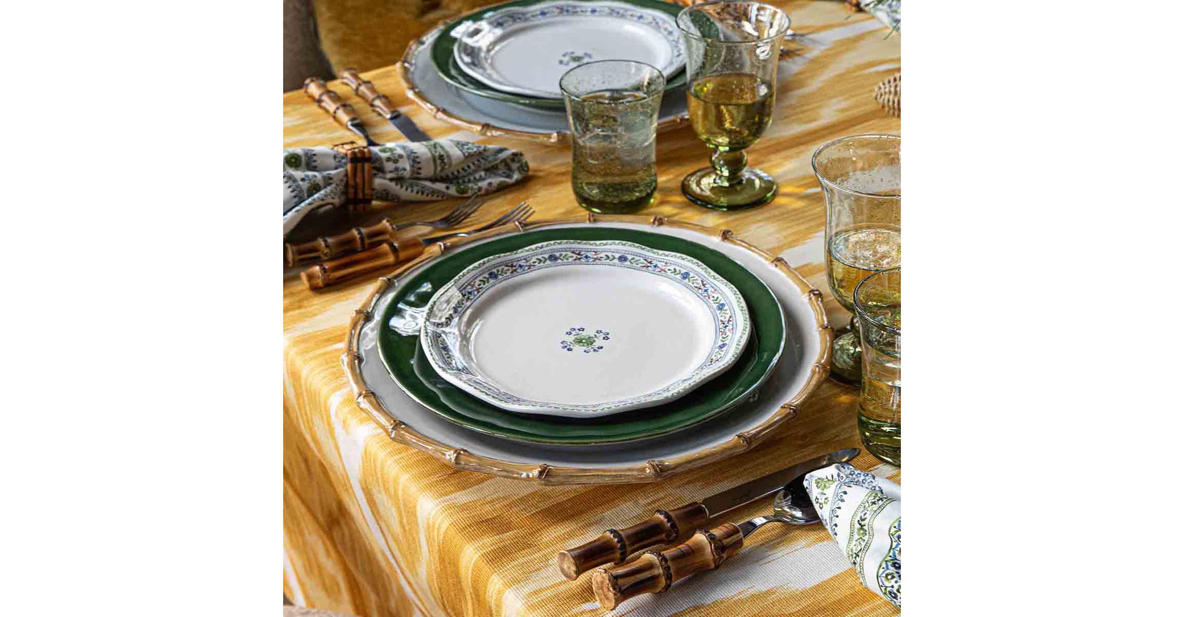 Villa Seville Dessert/Salad Plate - Chambray