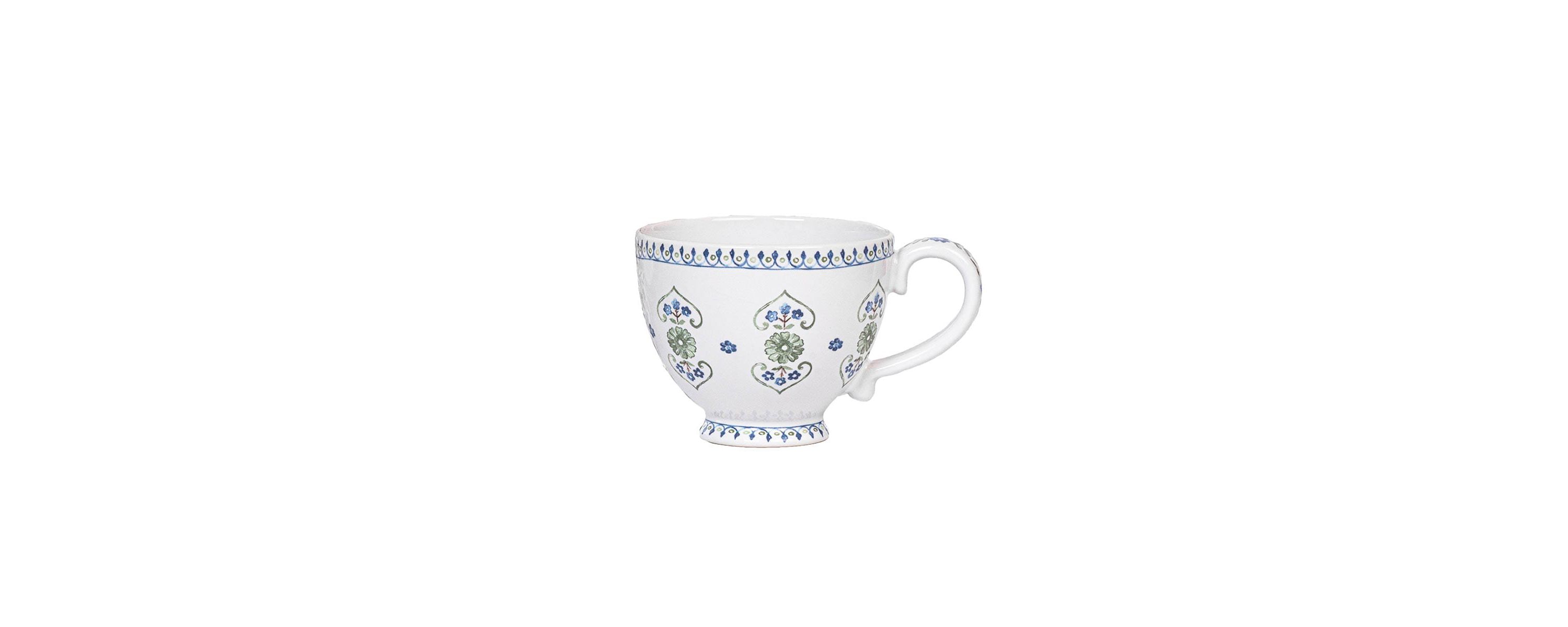 Villa Seville Breakfast Cup - Chambray