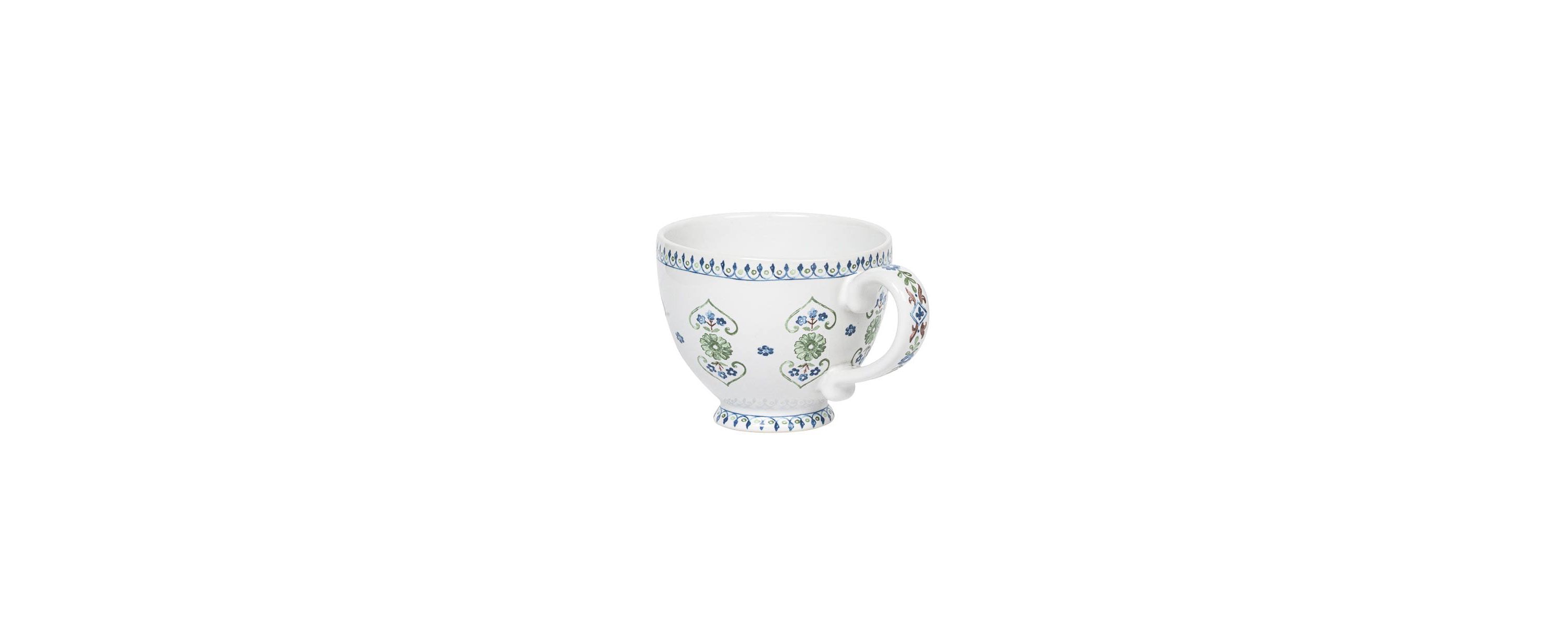 Villa Seville Breakfast Cup - Chambray