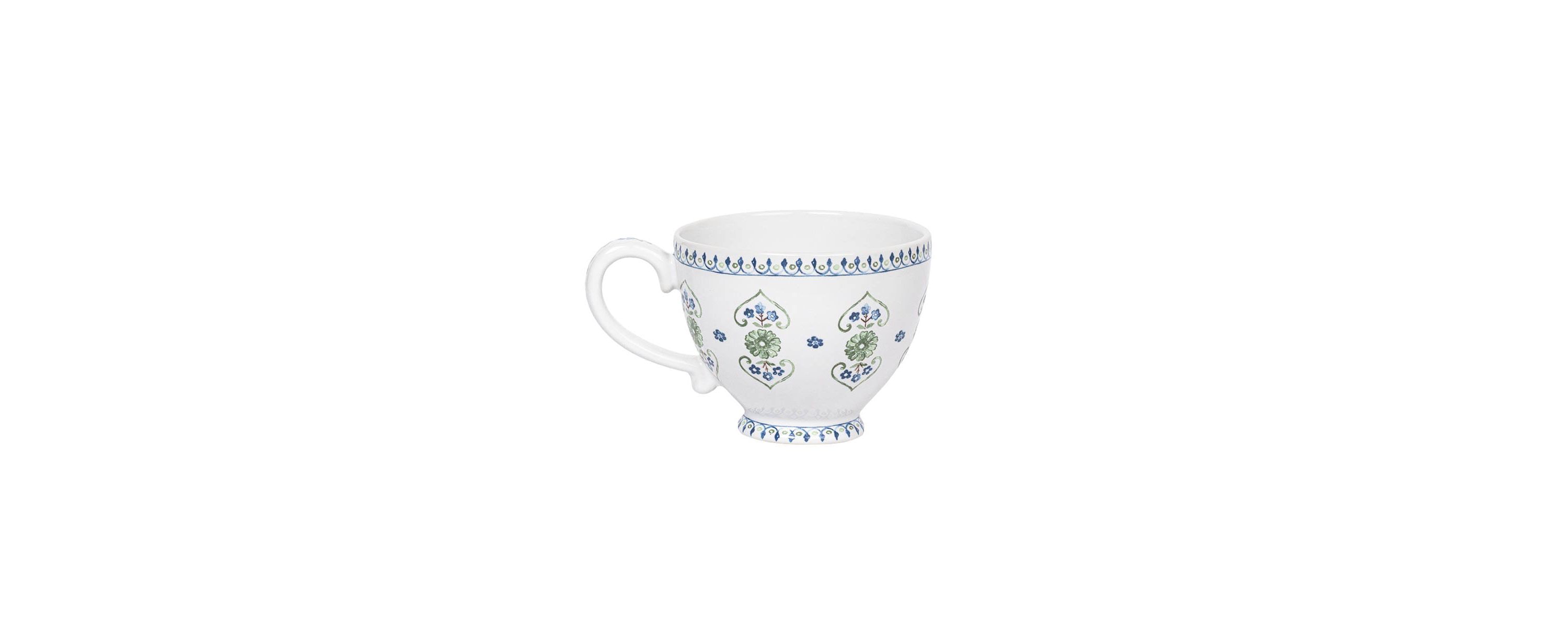Villa Seville Breakfast Cup - Chambray
