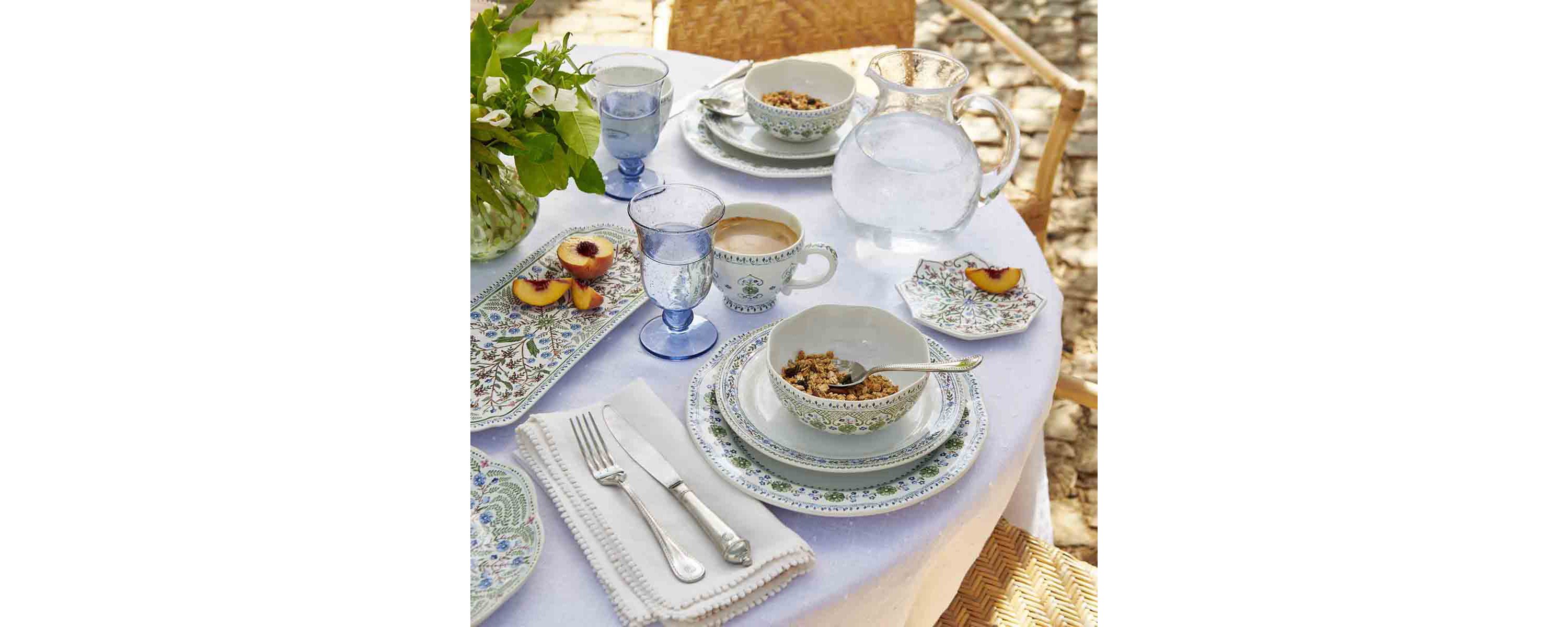 Villa Seville Breakfast Cup - Chambray
