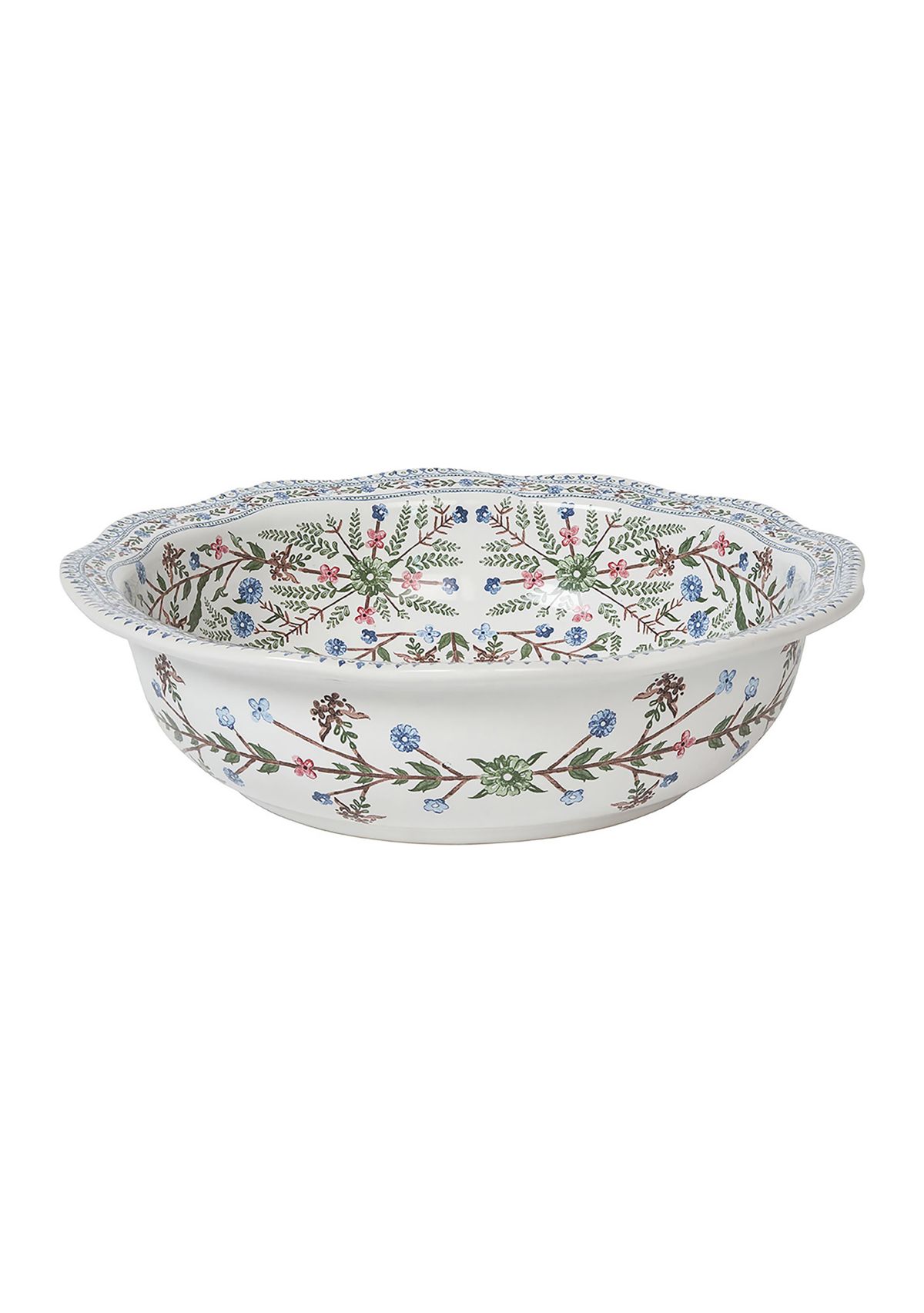 Villa Seville 12" Serving Bowl - Chambray
