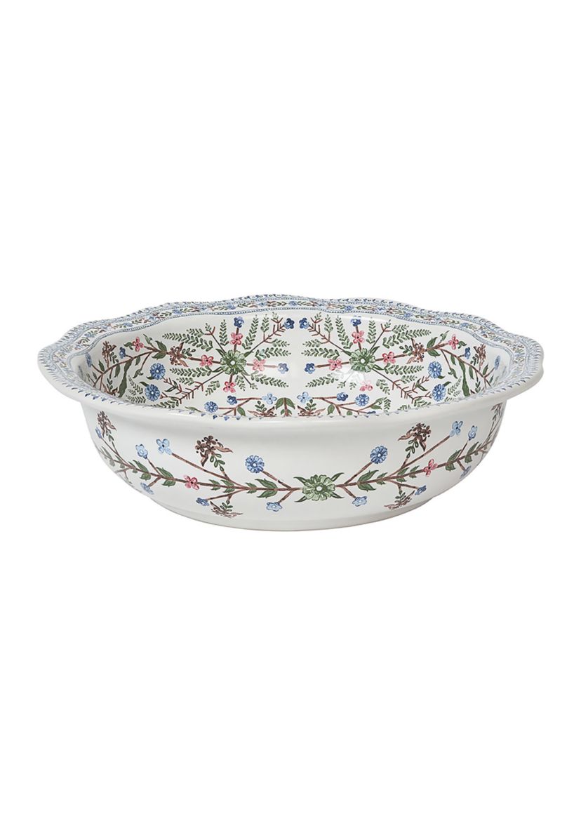 Villa Seville 12" Serving Bowl - Chambray