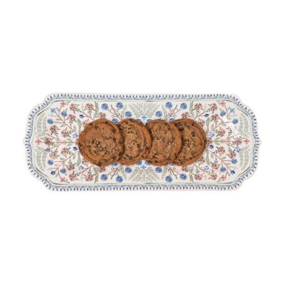 Villa Seville 15” Hostess Tray - Chambray