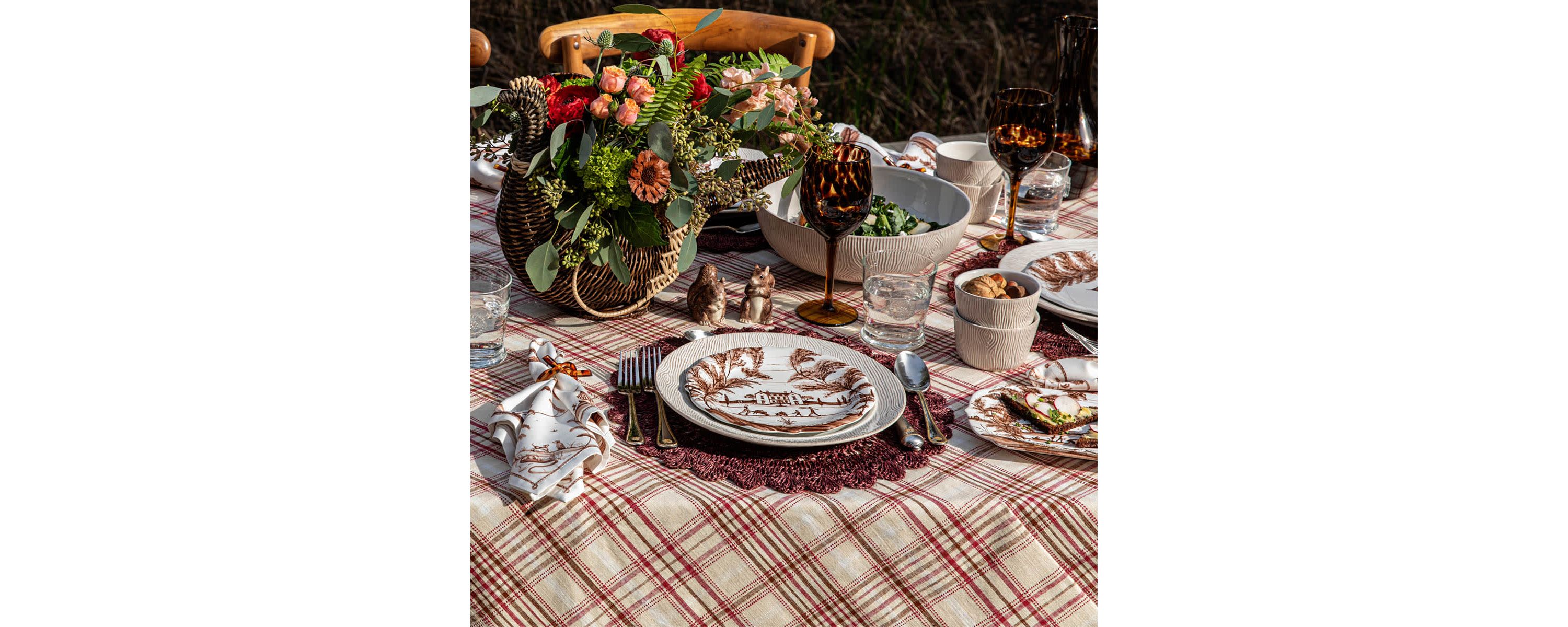 Harvest Tartan 60" x 120" Tablecloth