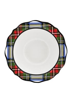 Stewart Tartan Cereal/Ice Cream Bowl