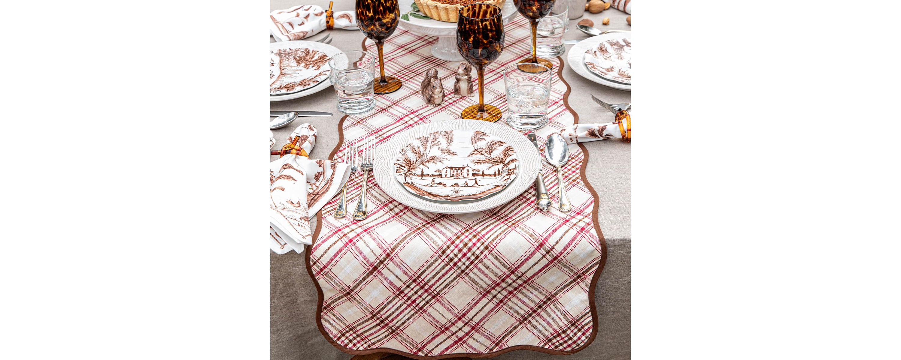 Harvest Tartan 18" x 90" Table Runner