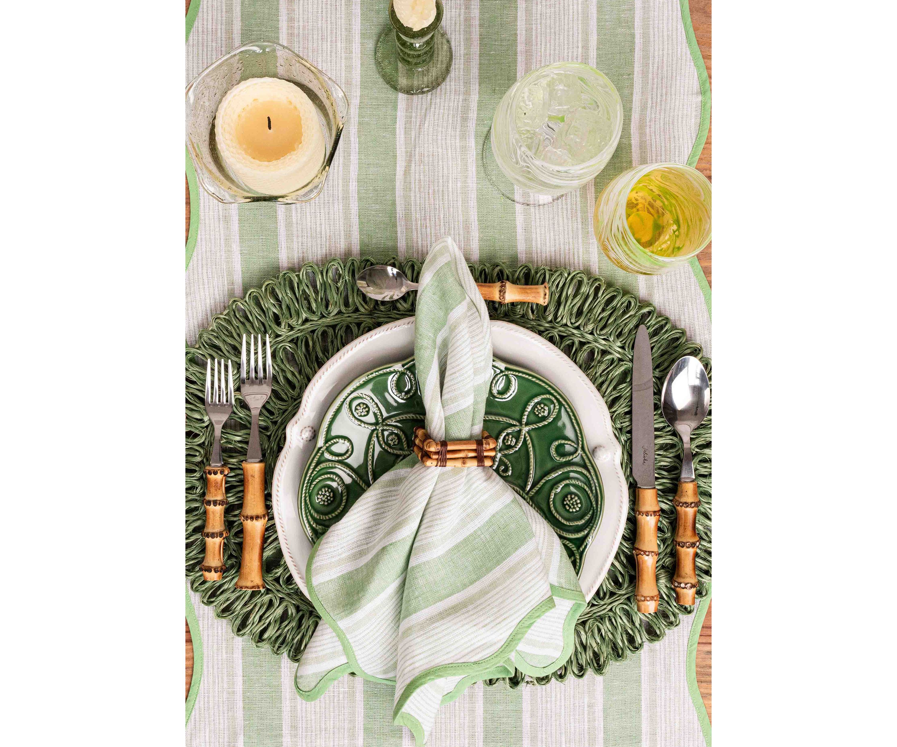 Cabana Stripe 18" x 90" Table Runner