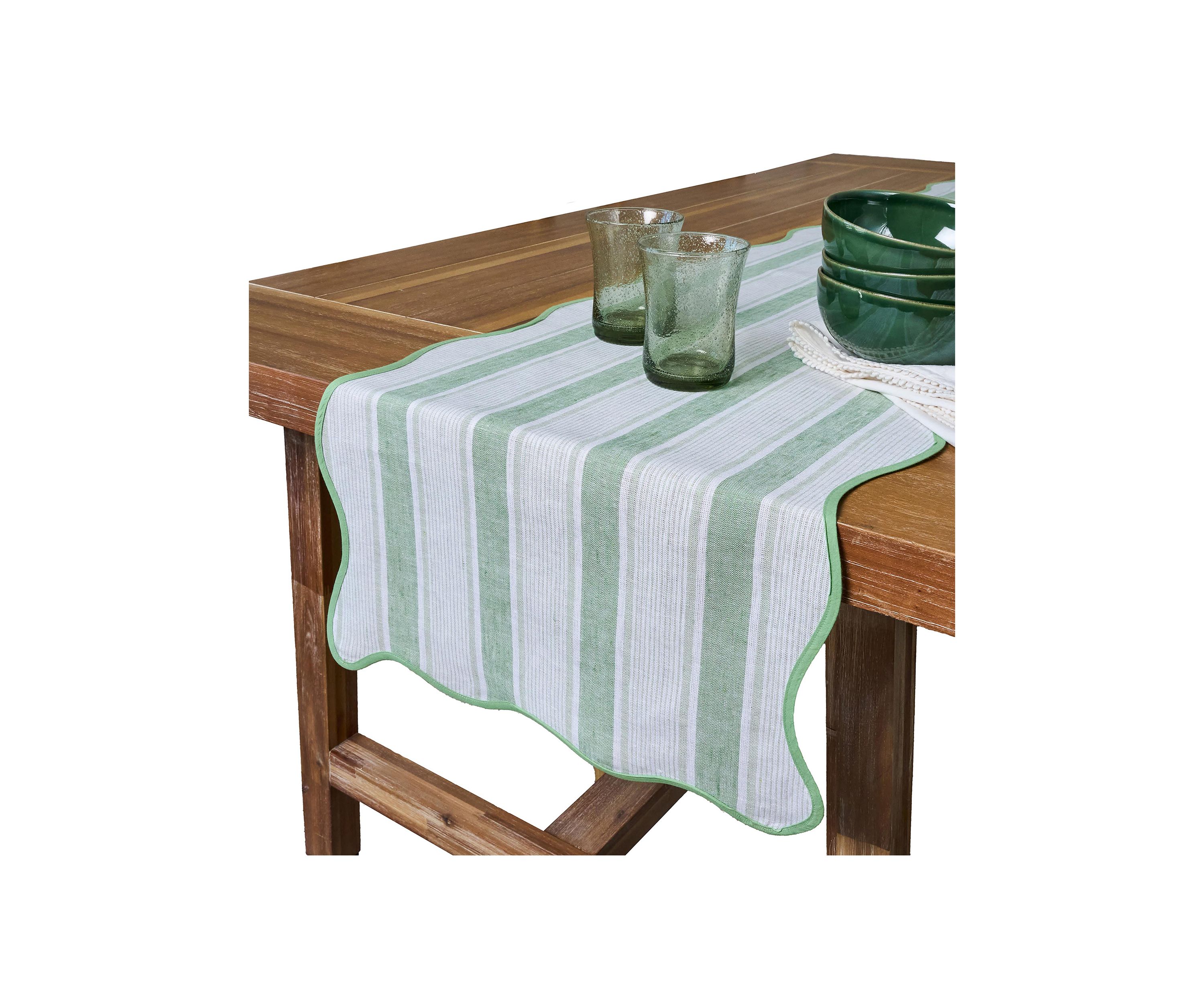 Cabana Stripe 18" x 90" Table Runner