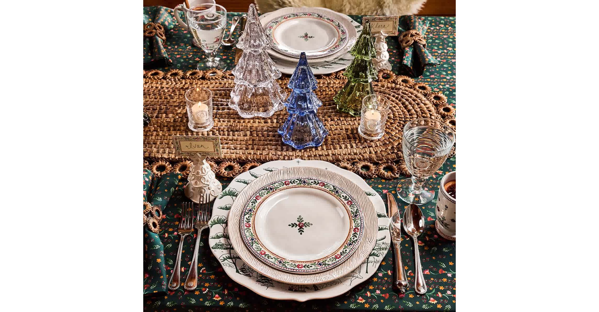 Rustic Ring 16" x 60" Table Runner - Natural