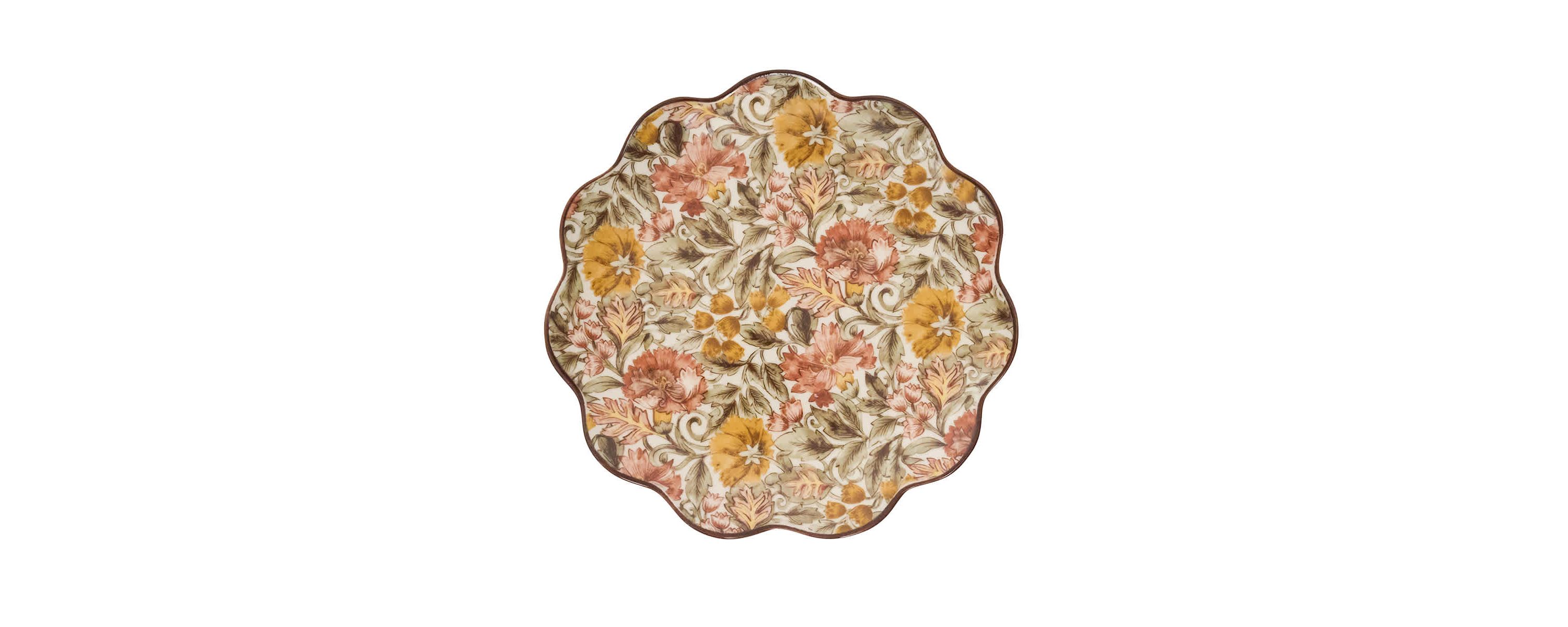 Willa Dessert/Salad Plate - Amber